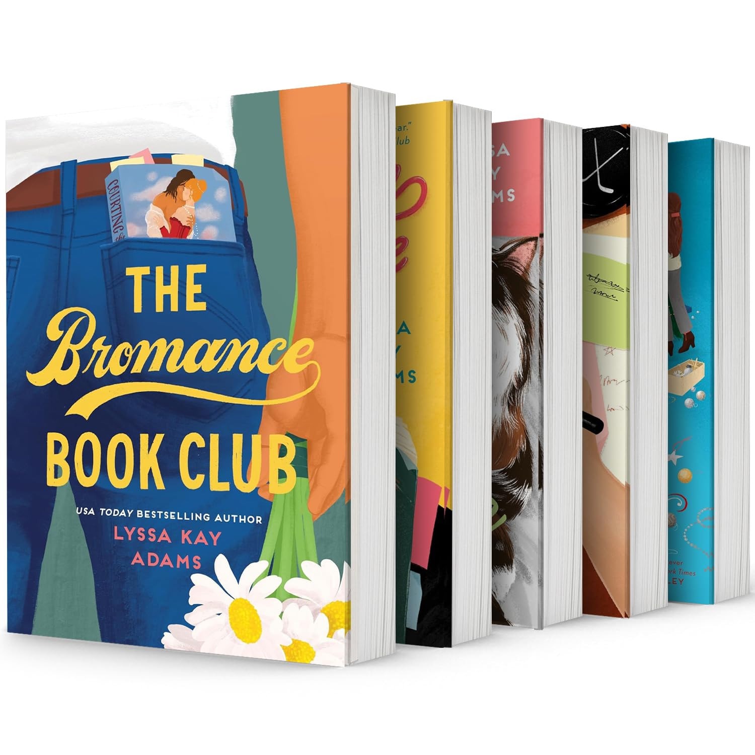 Bromance Book Club Series, 5 Books Set, the Bromance Book Club, Undercover Bromance, Crazy Stupid Bromance, Isn't It Bromantic? a Very Merry Bromance, by Lyssa Kay Adams