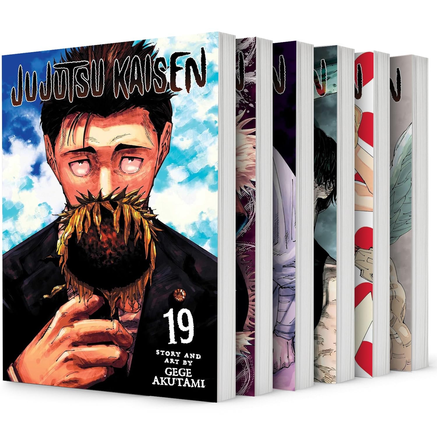 Jujutsu Kaisen Series Vol. 19-24, 6 Books Collection Set, by Gege Akutami