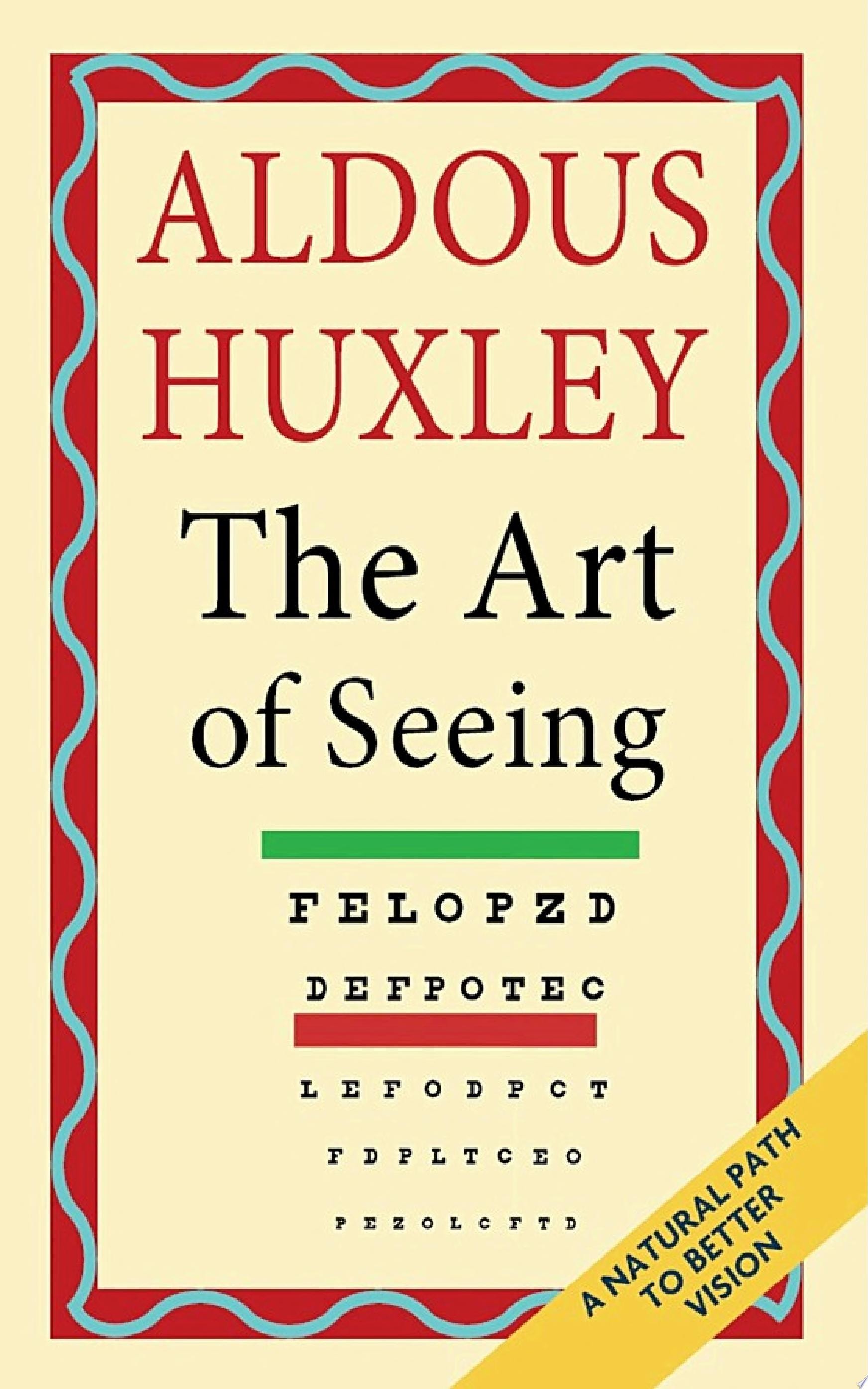 The Art of Seeing