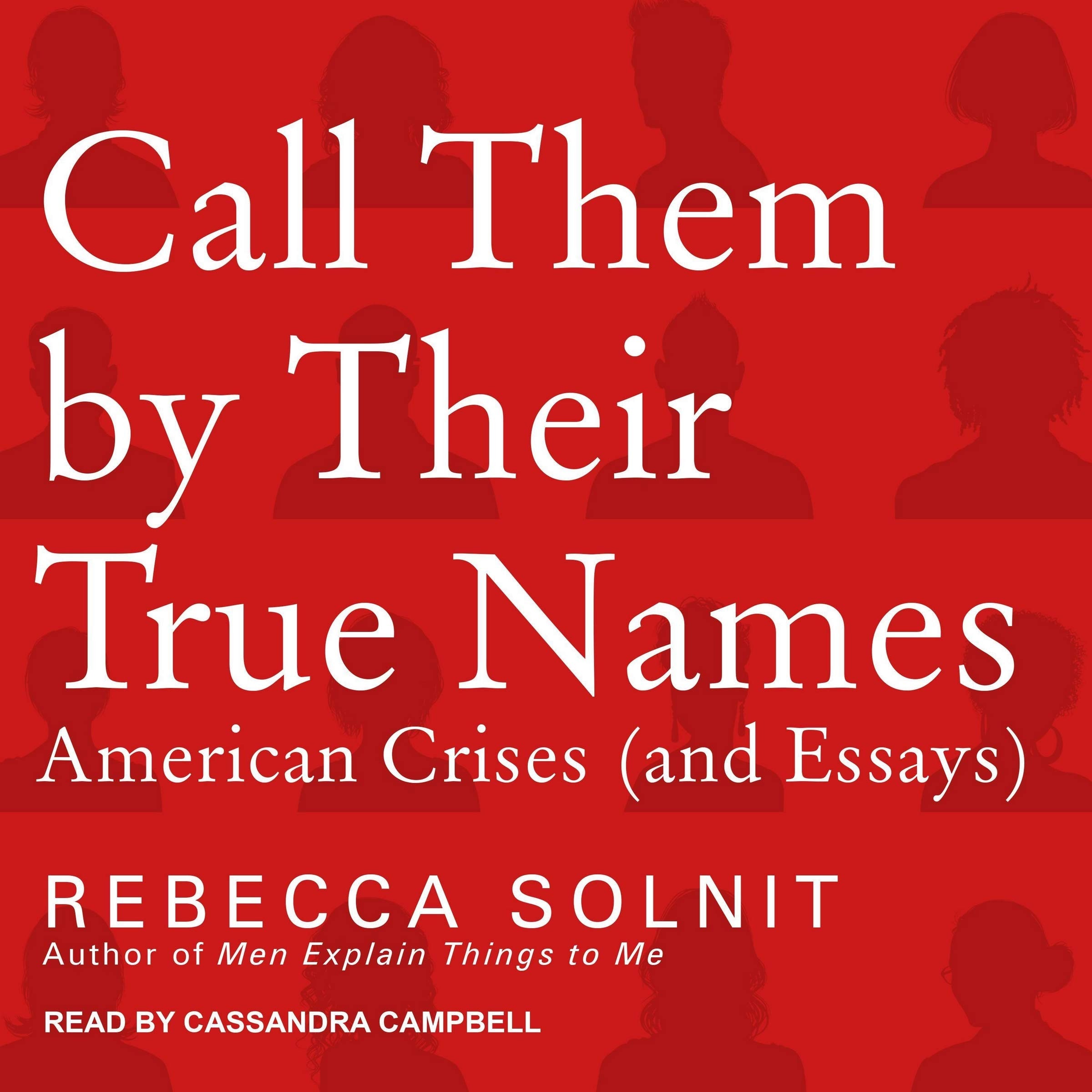 Call Them by Their True Names American Crises (and Essays)