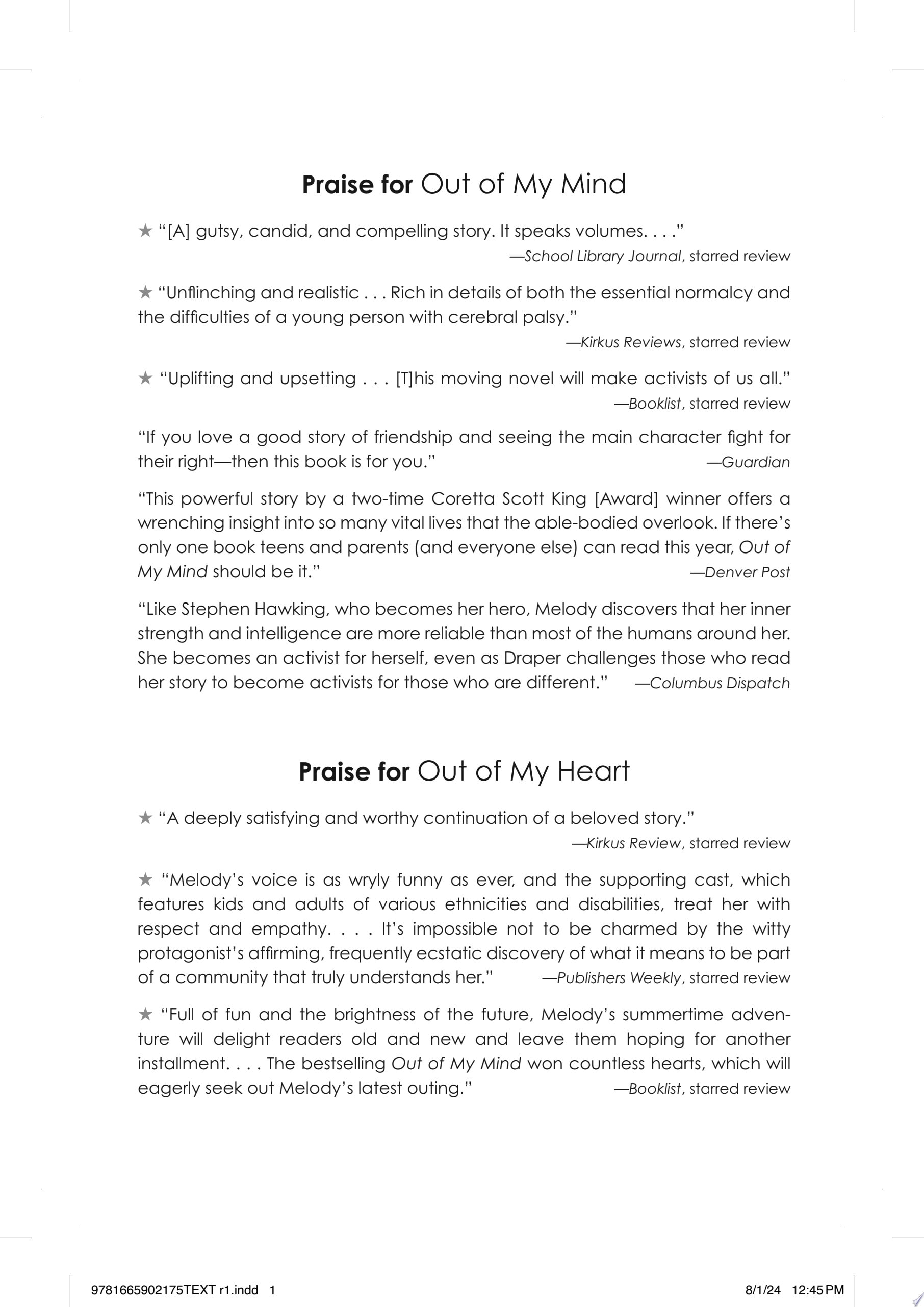 Out of My Heart