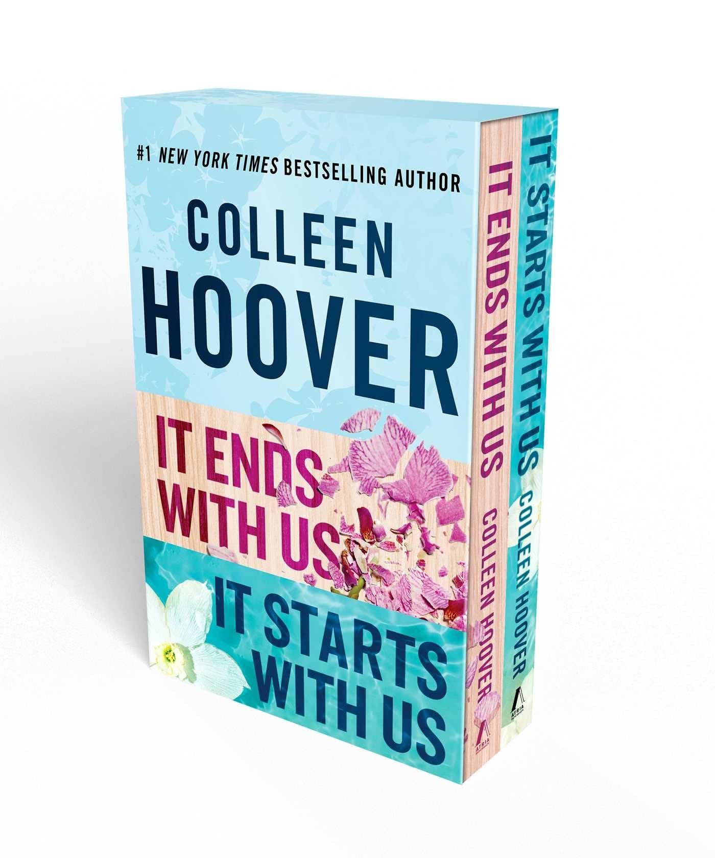 Colleen Hoover It Ends with Us Boxed Set It Ends with Us, It Starts with Us - Box Set