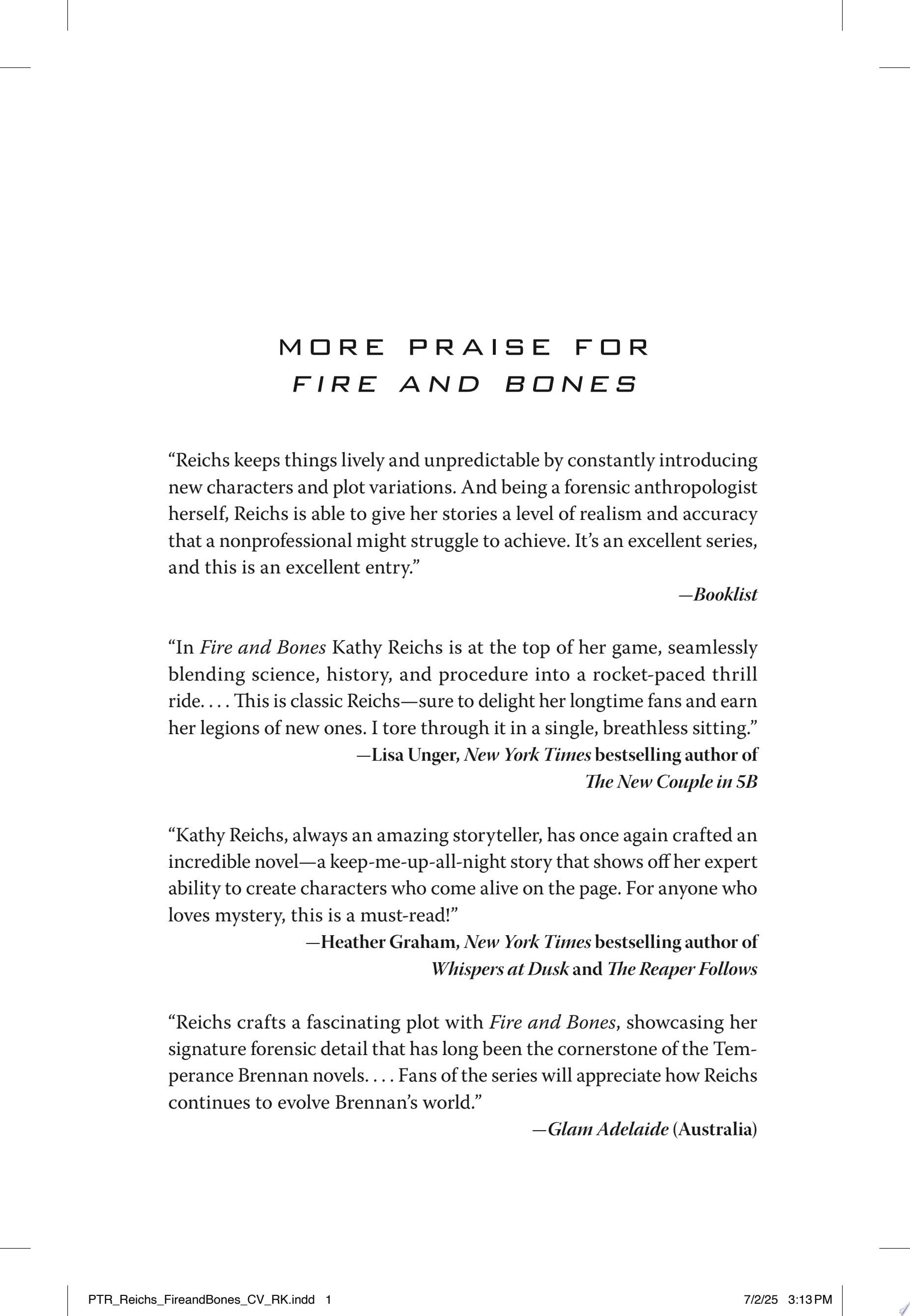 Fire and Bones