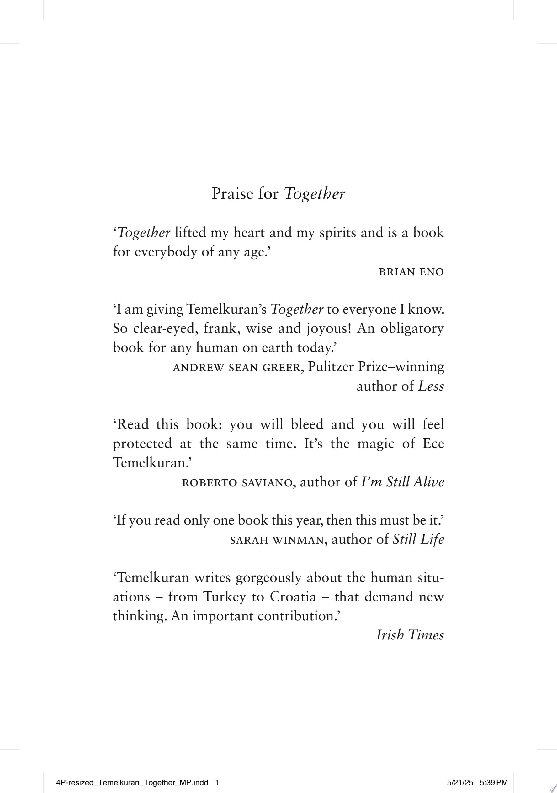 Together Changes for a Better Now