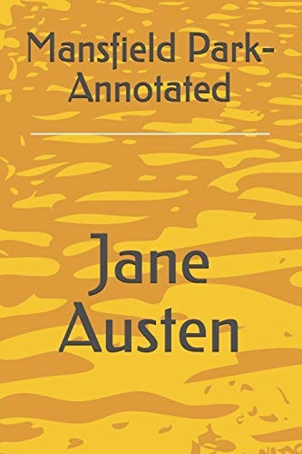 Mansfield Park Annotated