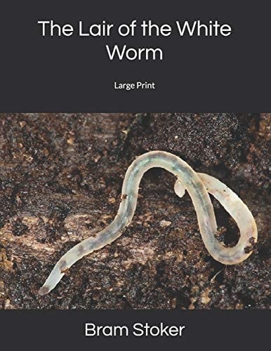 The Lair of the White Worm Large Print