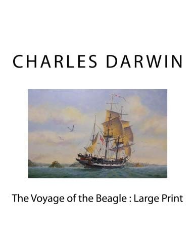 The Voyage of the Beagle Large Print