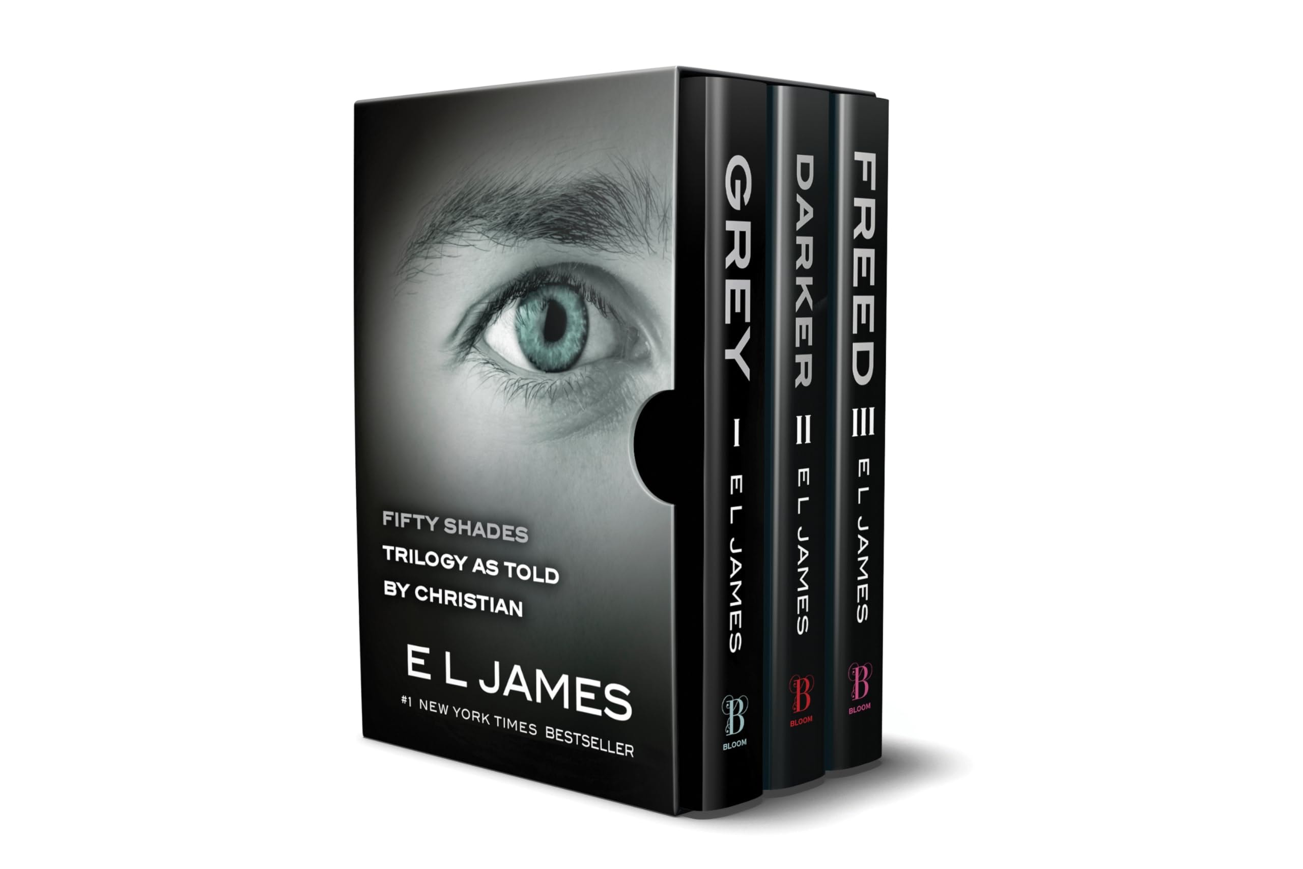 Fifty Shades as Told by Christian Trilogy Grey, Darker, Freed Box Set