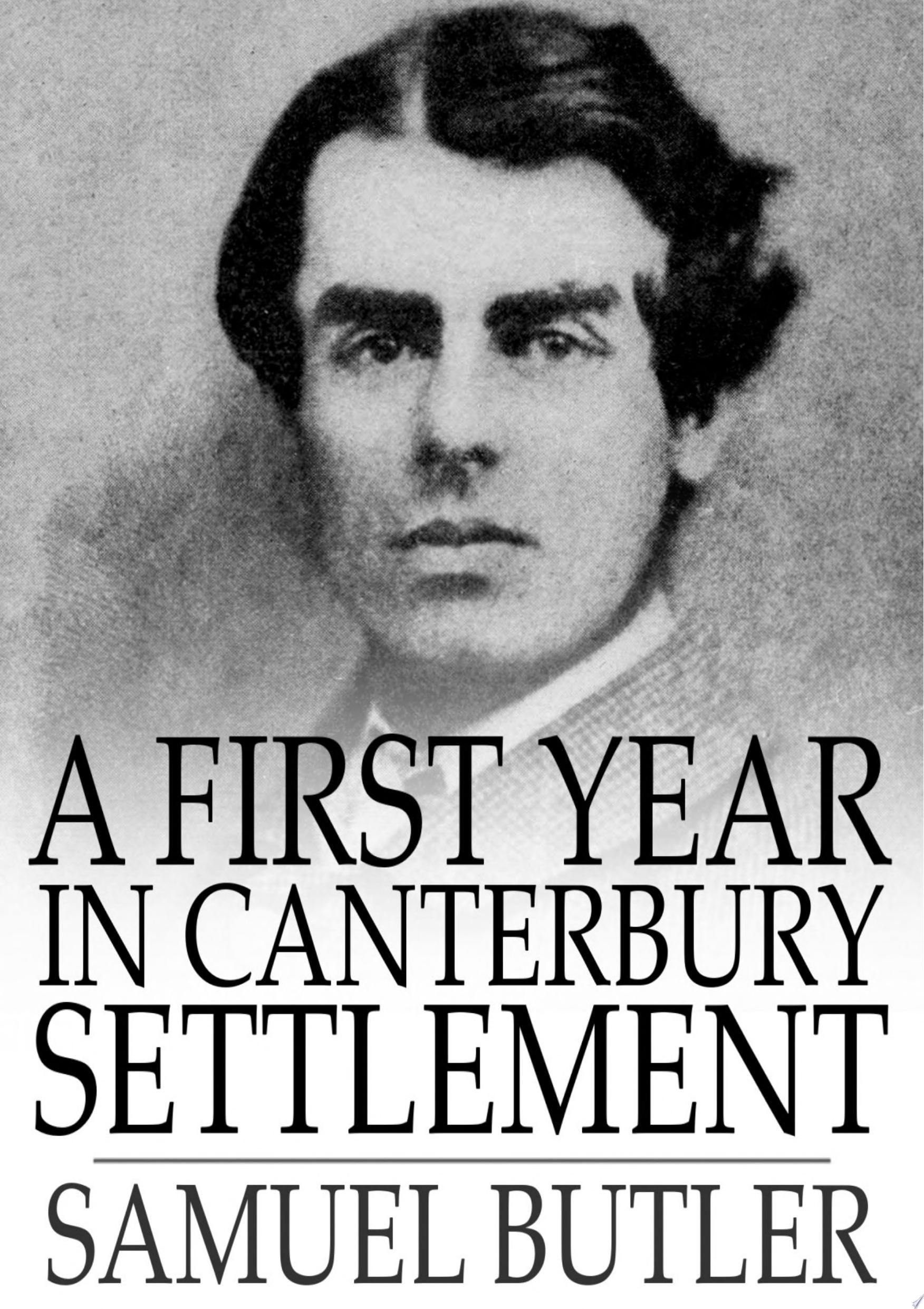 First Year in Canterbury Settlement