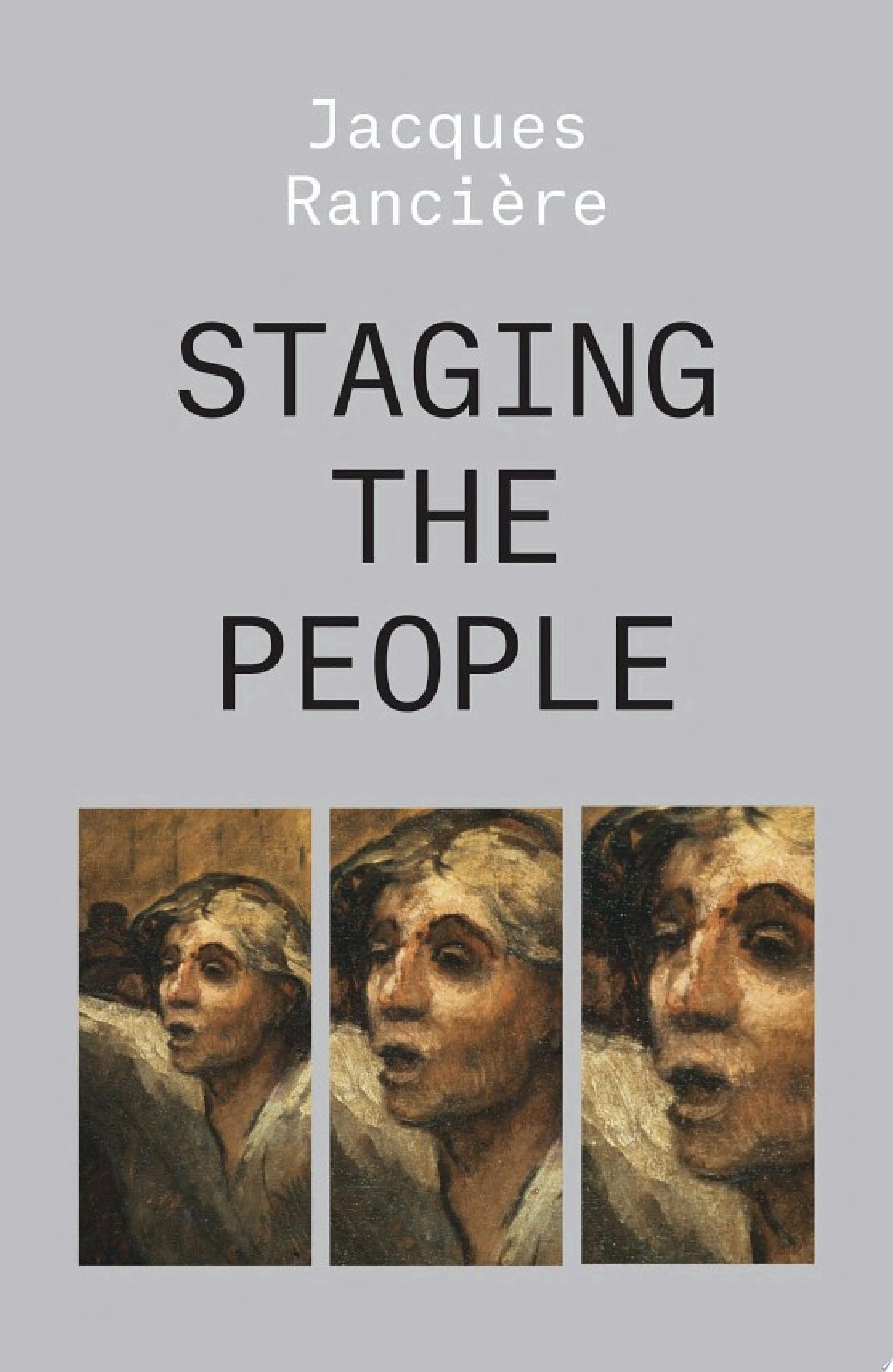 Staging the People The Proletarian and His Double