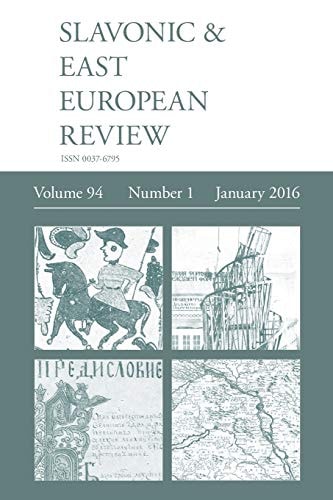 Slavonic & East European Review (94 1) January 2016