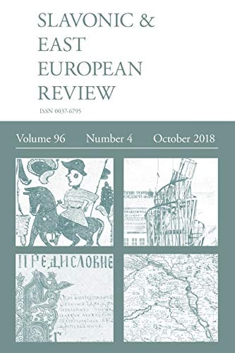 Slavonic & East European Review (96 4) October 2018