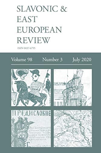 Slavonic & East European Review (98 3) July 2020