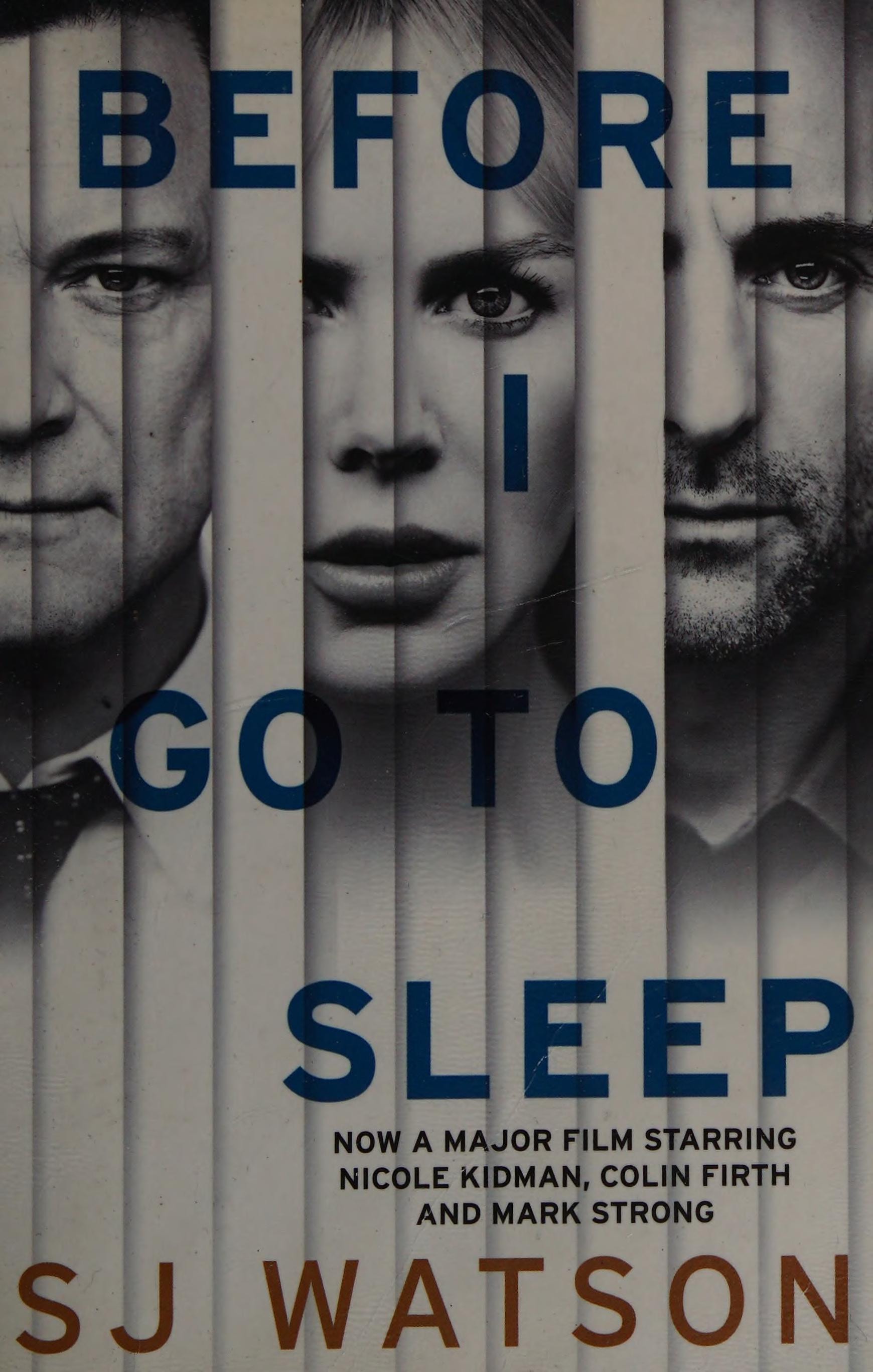 Before I Go to Sleep. Film Tie-In