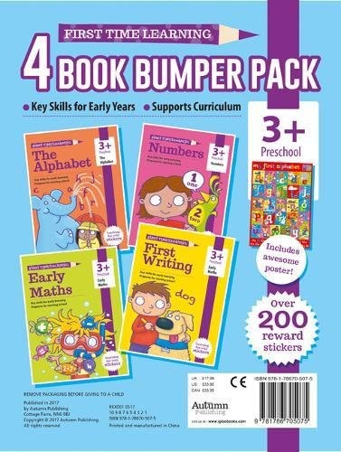3+ Pack Alphabet Maths Numbers & Writing