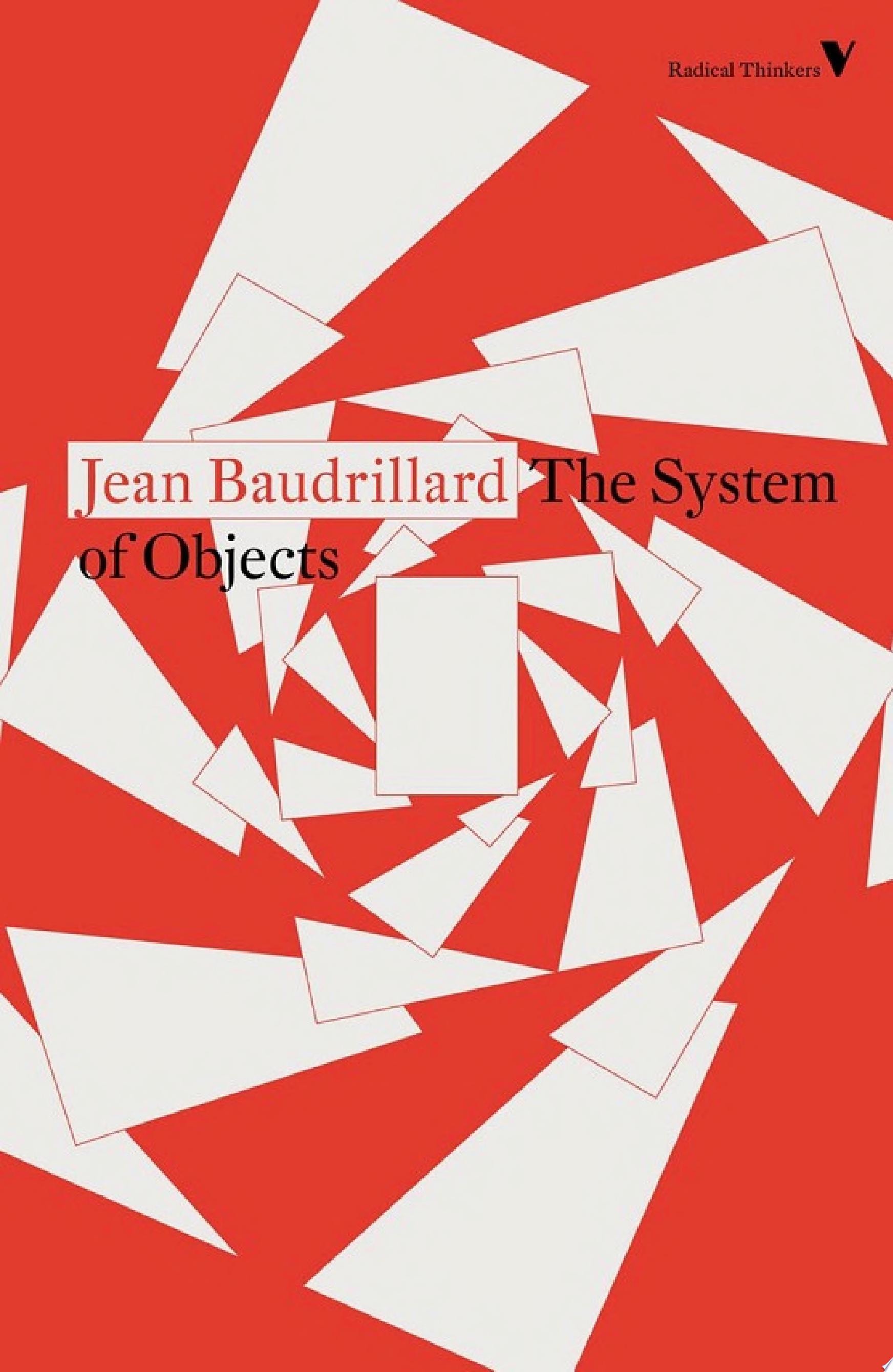 The System of Objects