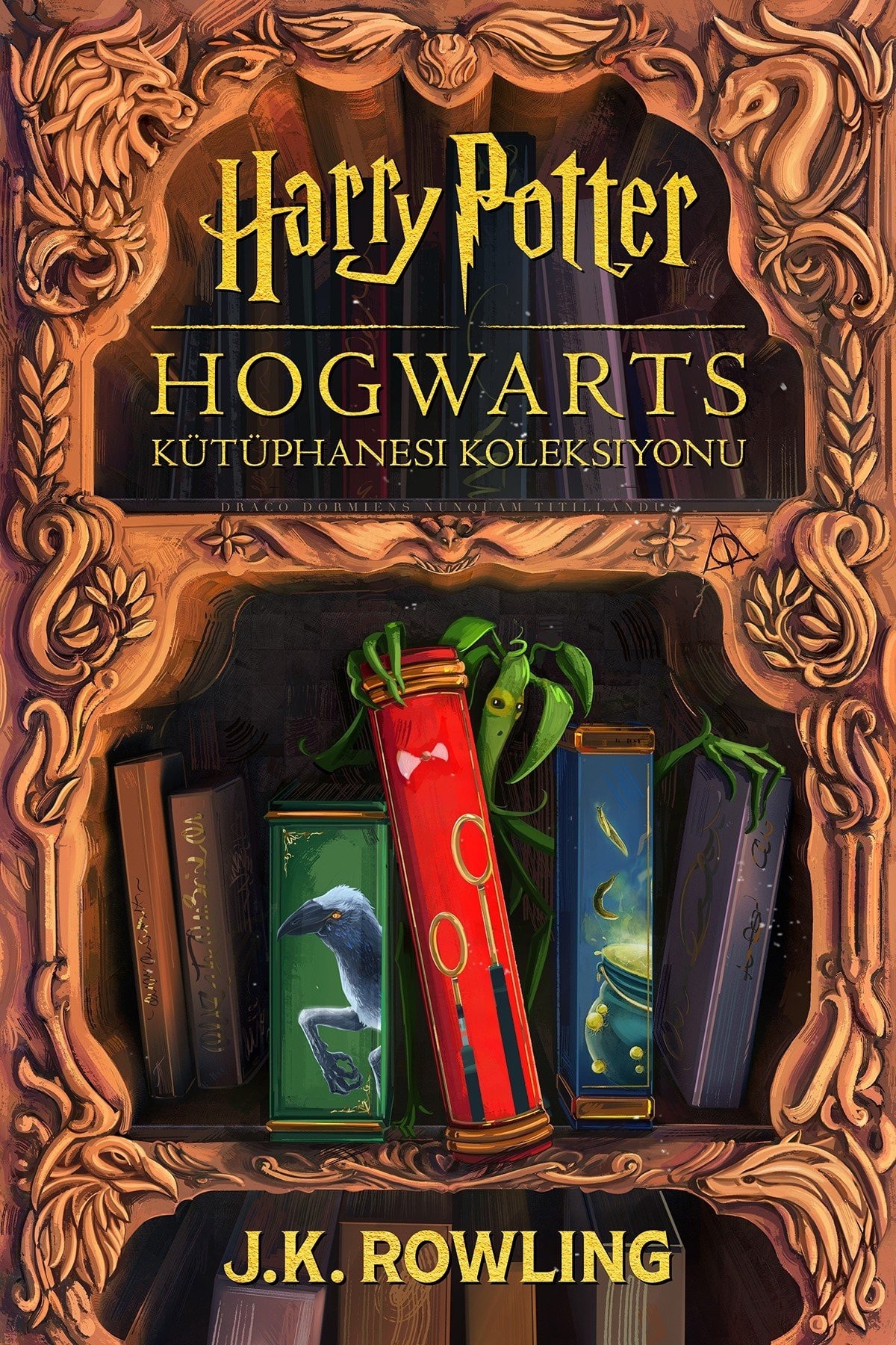 Hogwarts Kütüphanesi Koleksiyonu - Tüm Harry Potter Hogwarts Kütüphanesi Kitapları
