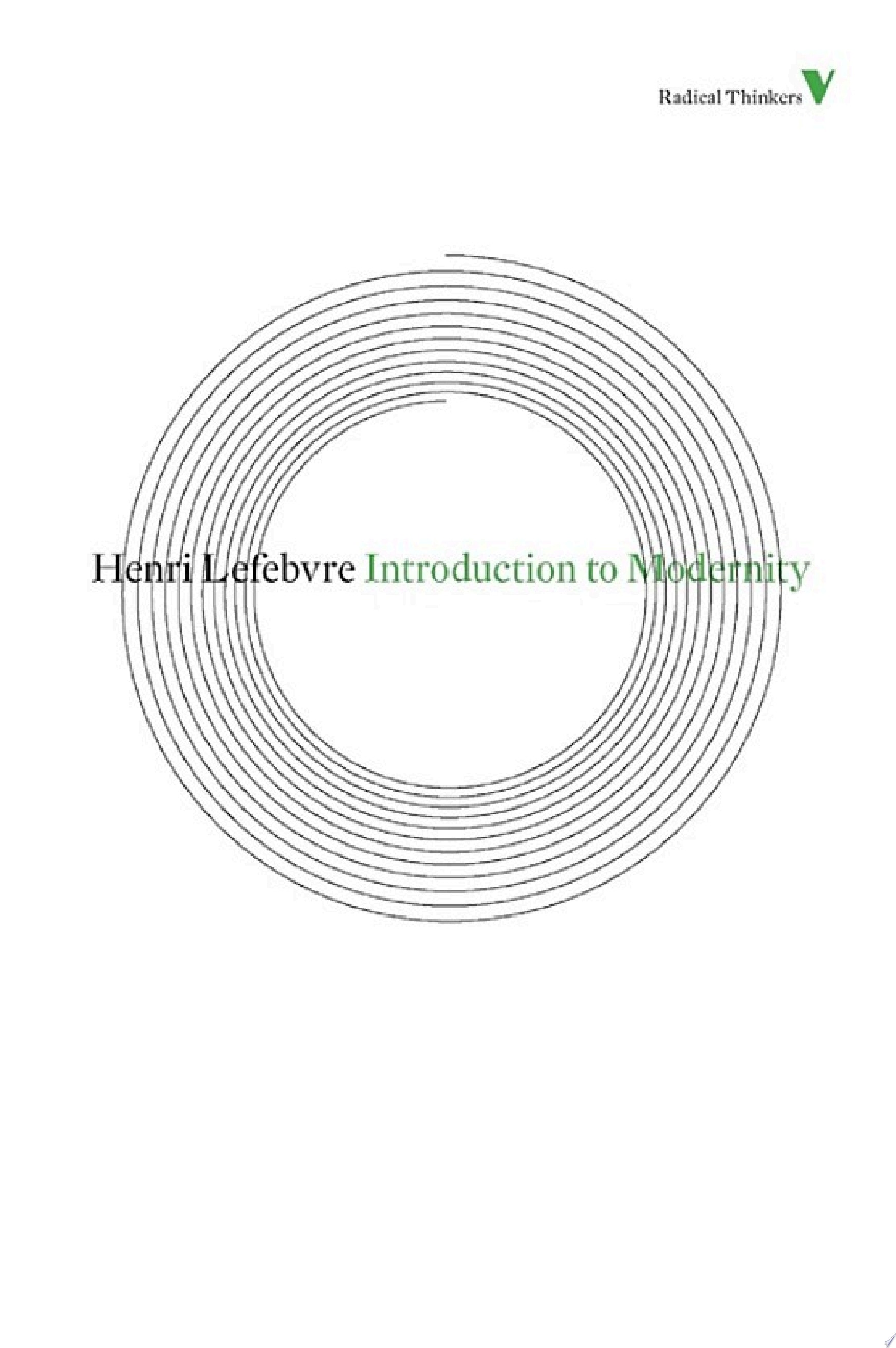 Introduction to Modernity Twelve Preludes, September 1959-May 1961