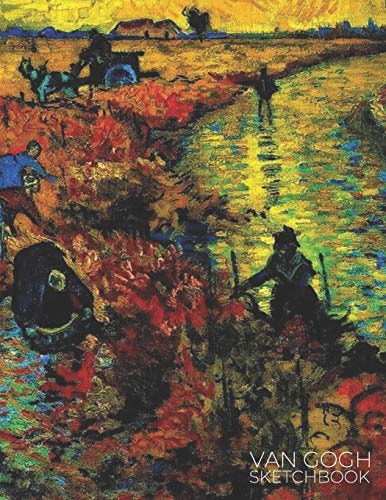 Van Gogh Sketchbook Blank Book Sketchbook to Draw, Sketch, Doodle Or Write for Kids and Artists - Drawing Book