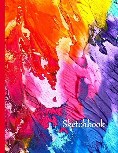 Sketch Book 8. 5 X 11 , 110 Blank Pages, Sketch Book