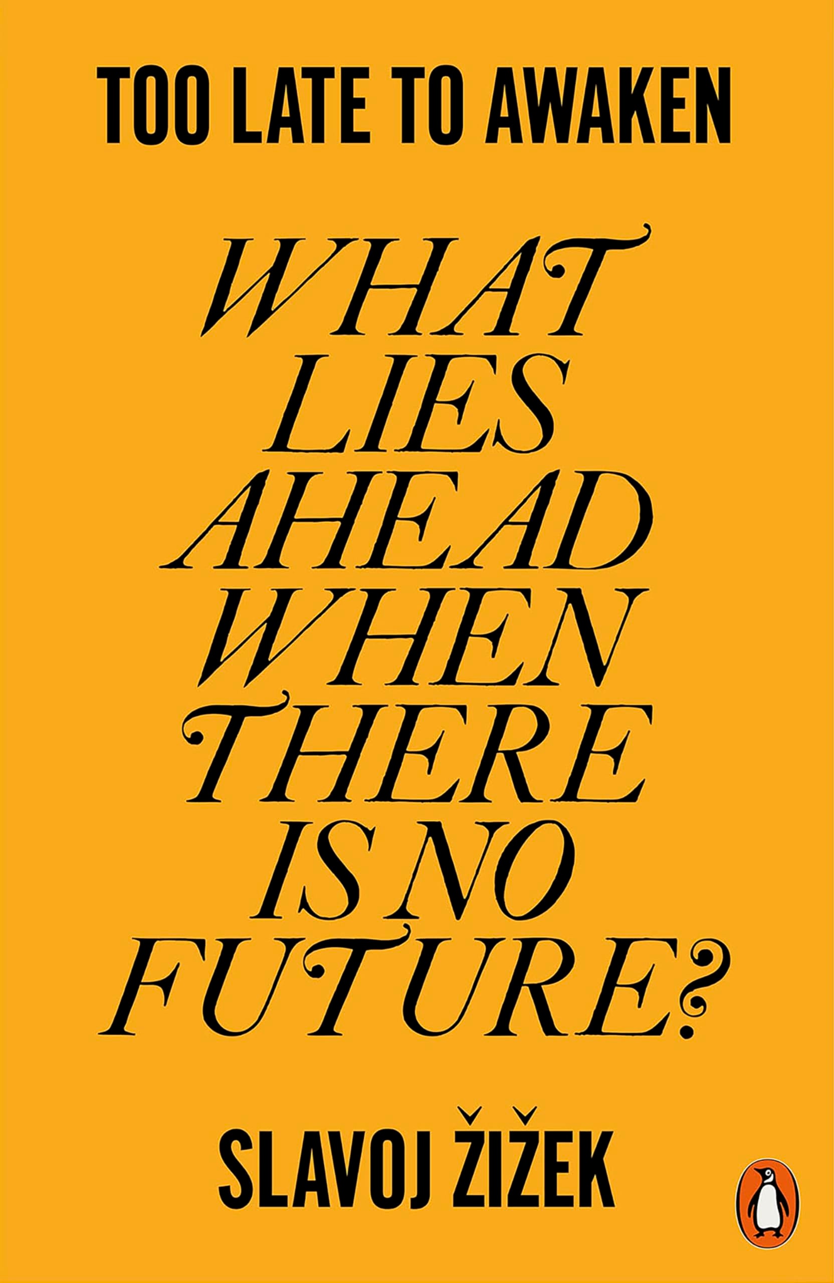 Too Late to Awaken What Lies Ahead when There is No Future?