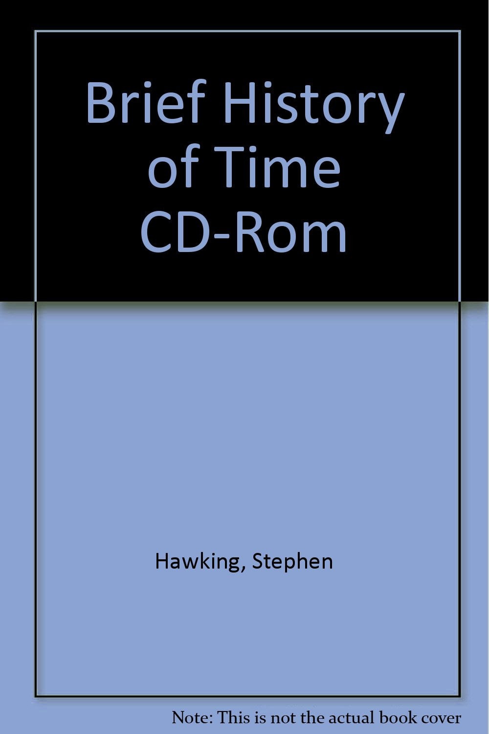 Brief History of Time CD-Rom