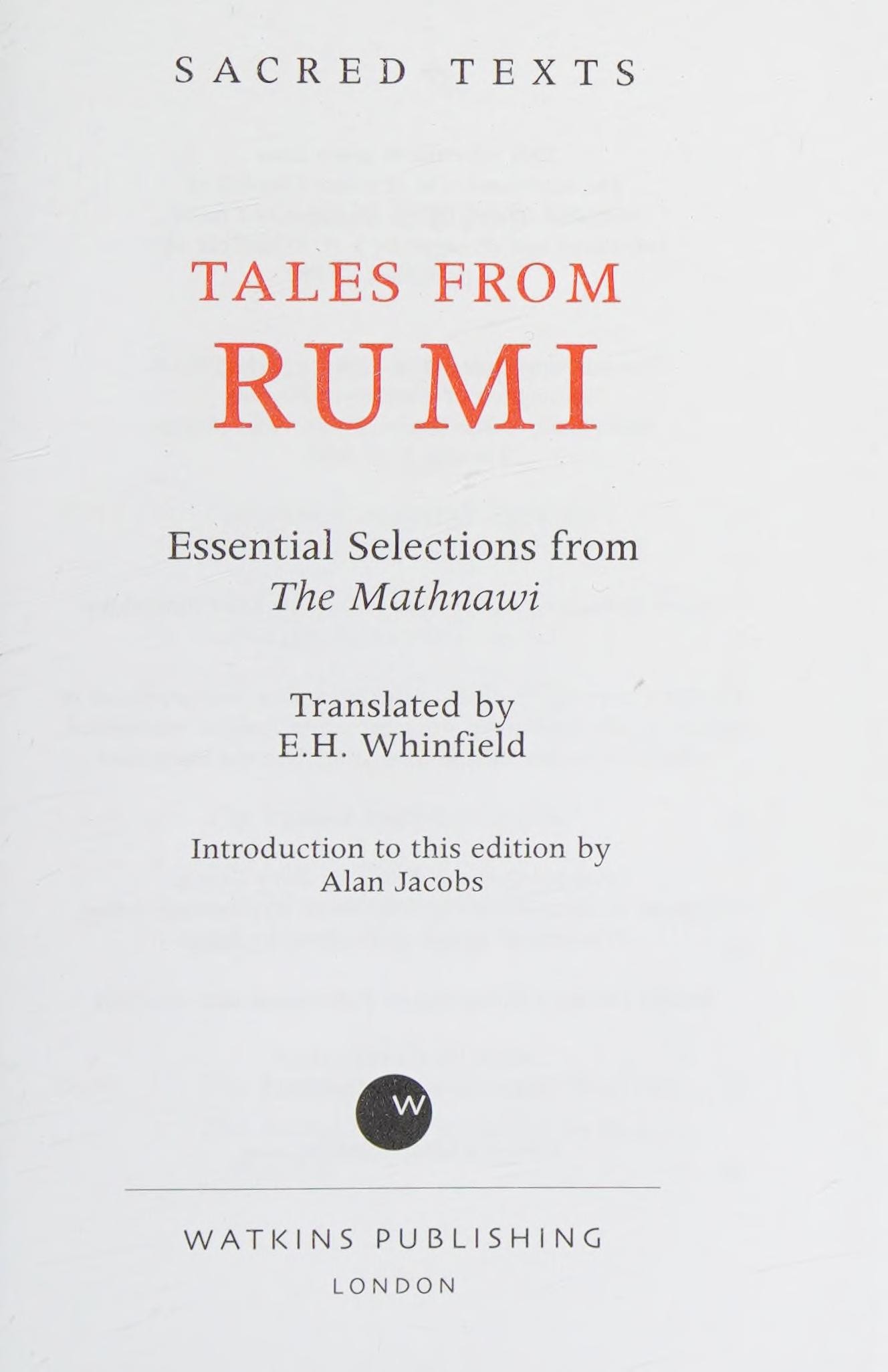Tales from Rumi
