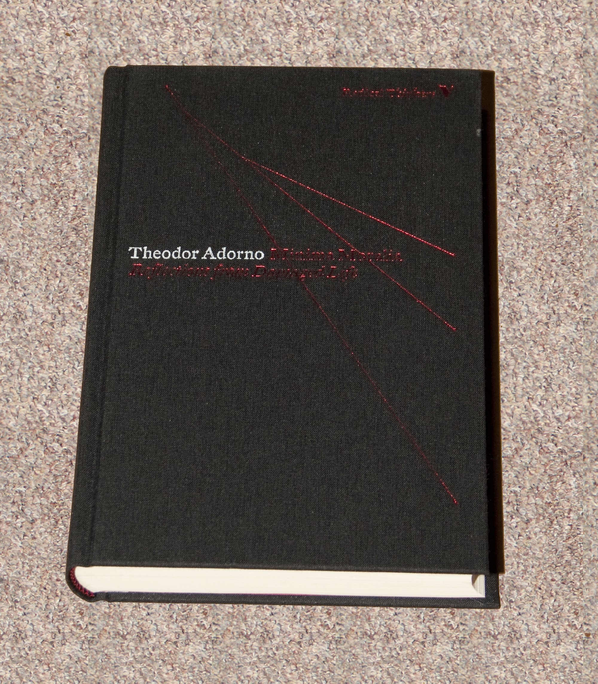 Minima Moralia Reflections from Damaged Life