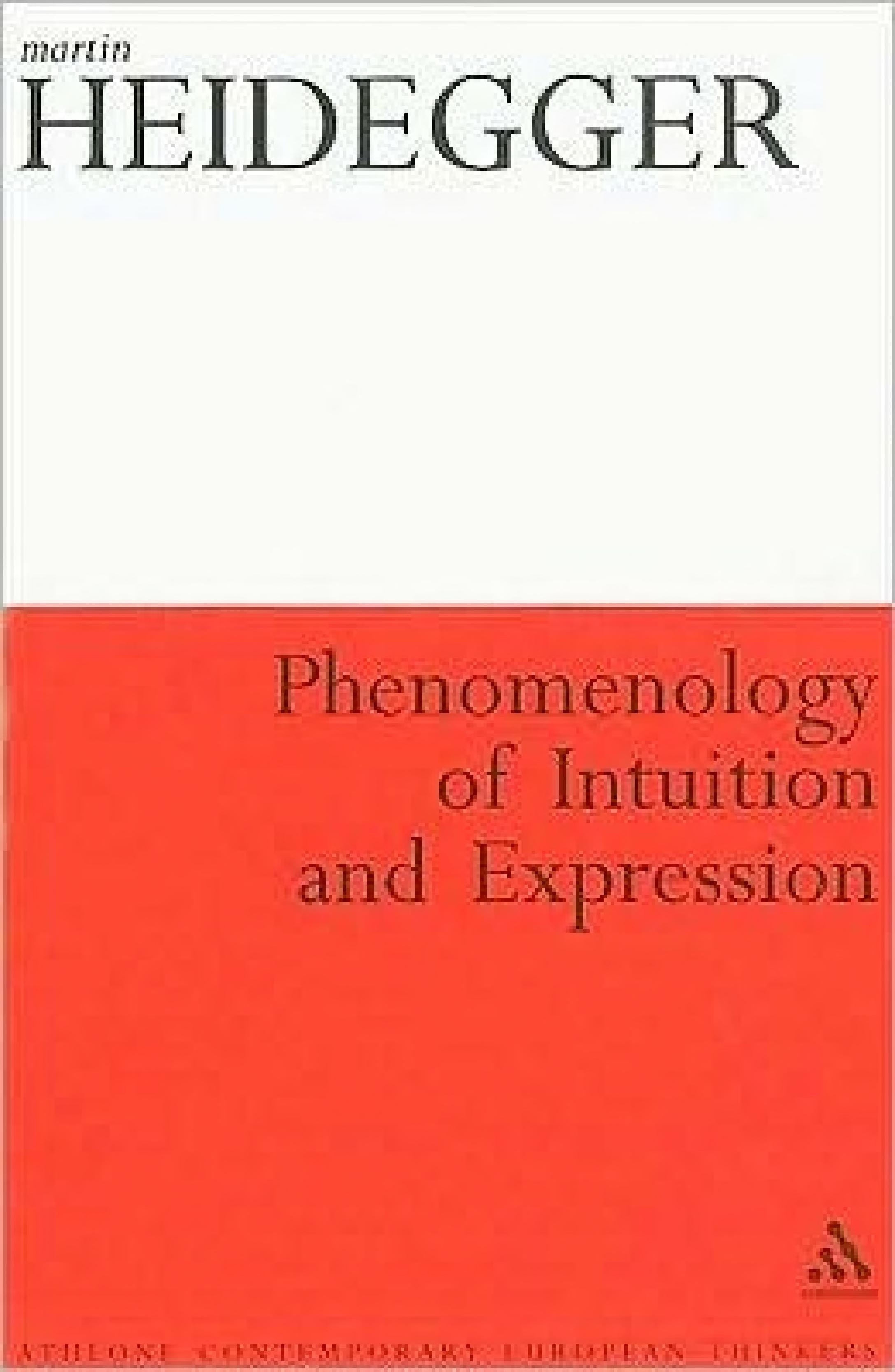 Phenomenology of Intuition and Expression