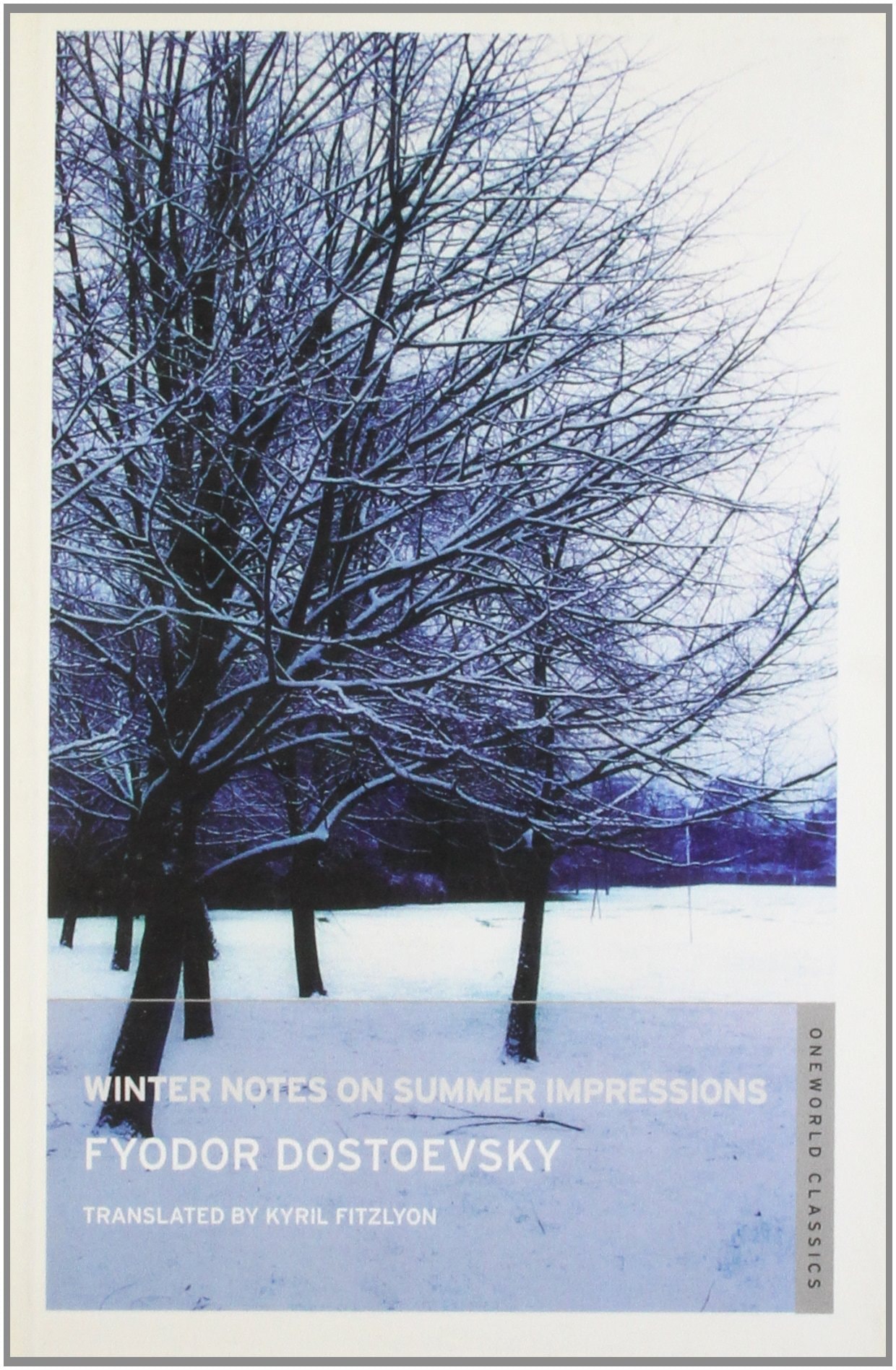 Winter Notes on Summer Impressions