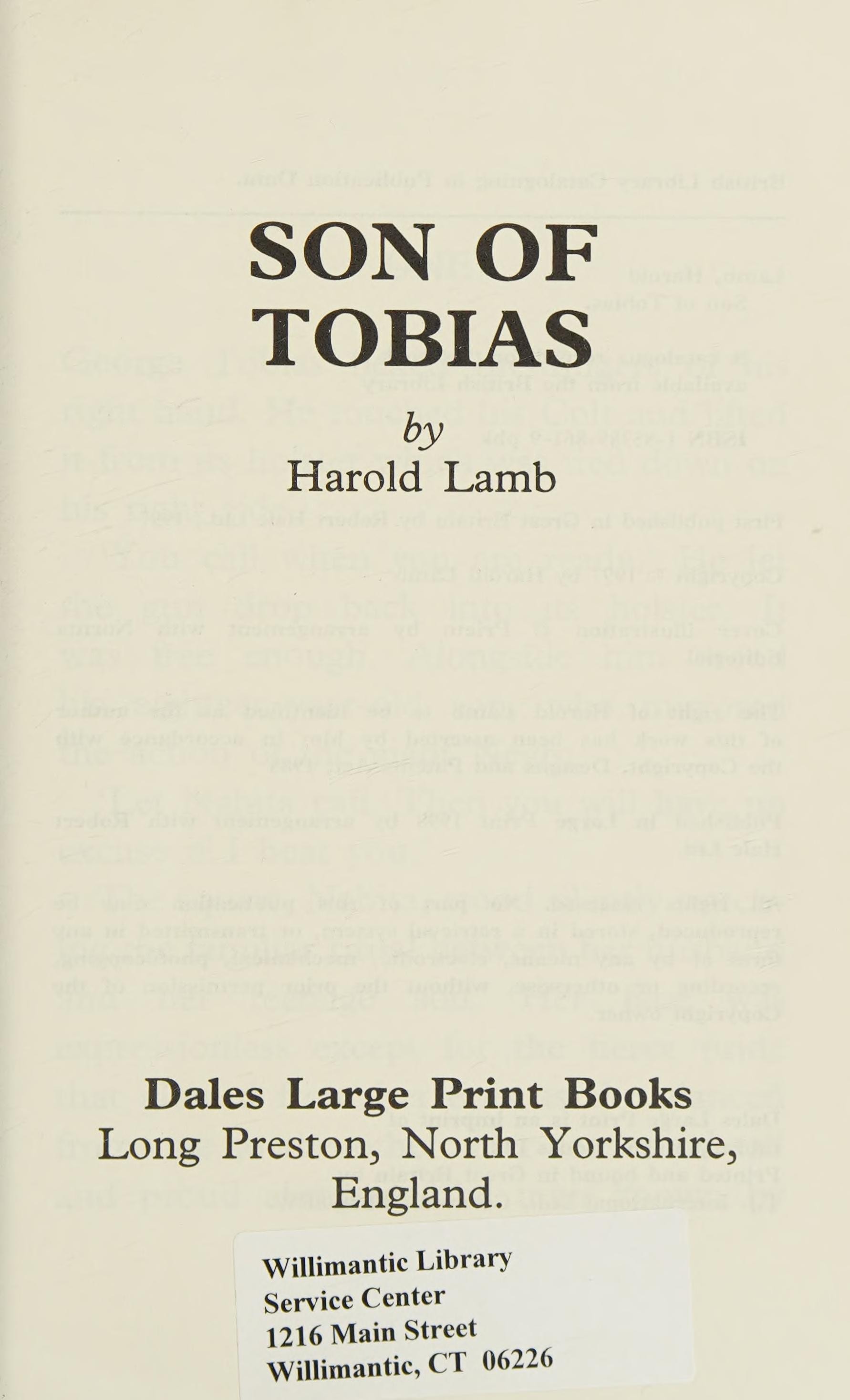 Son of Tobias