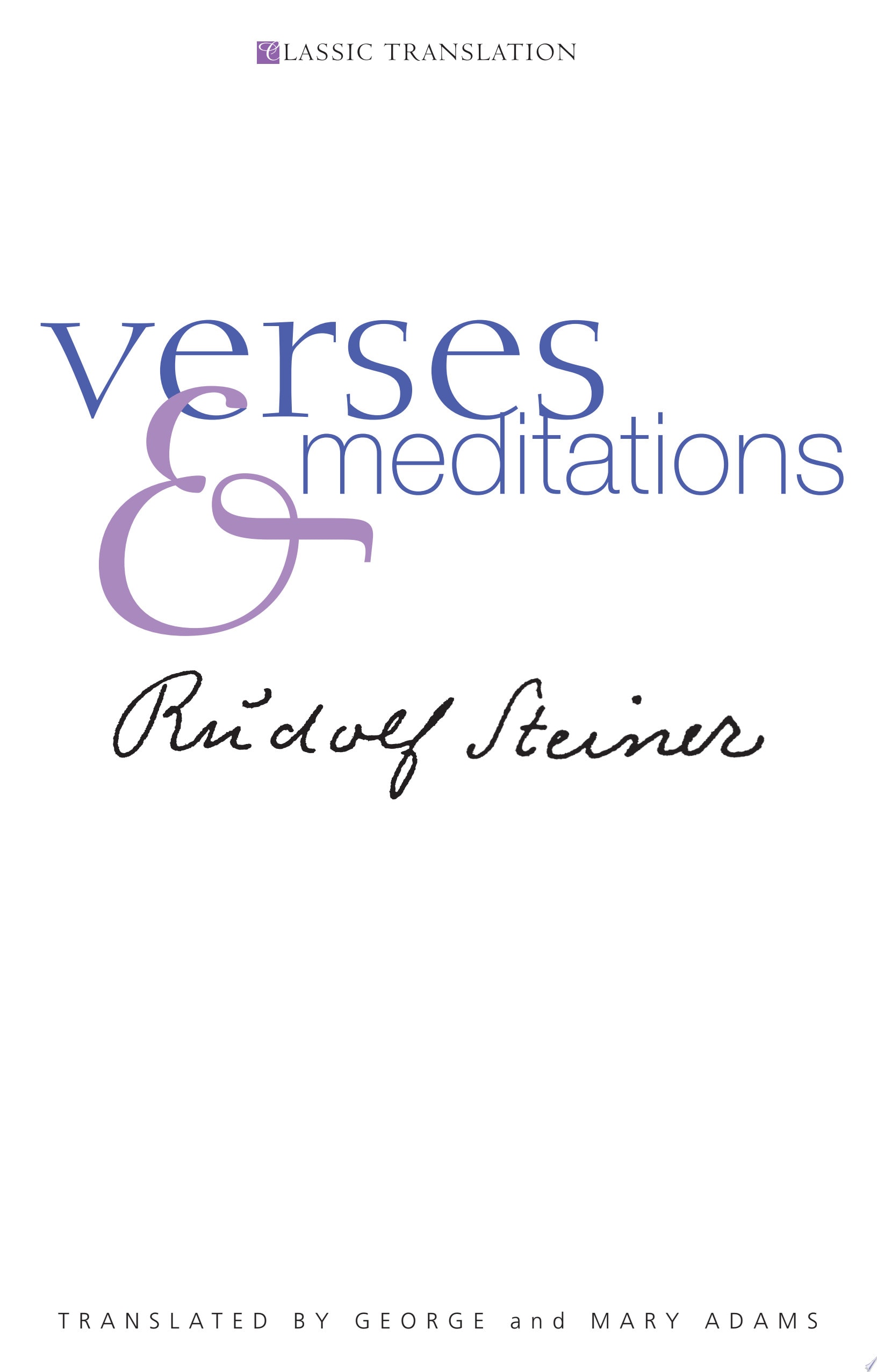Verses and Meditations