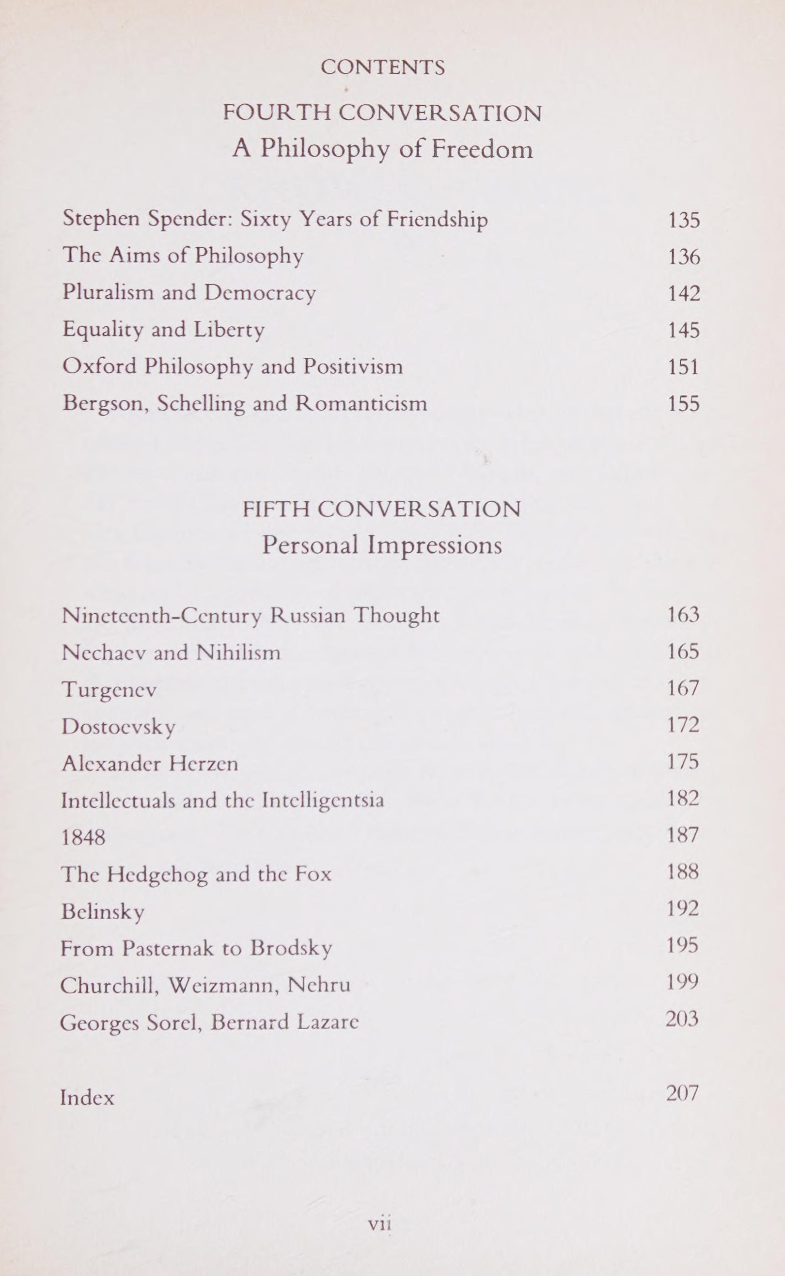 Conversations with Isaiah Berlin
