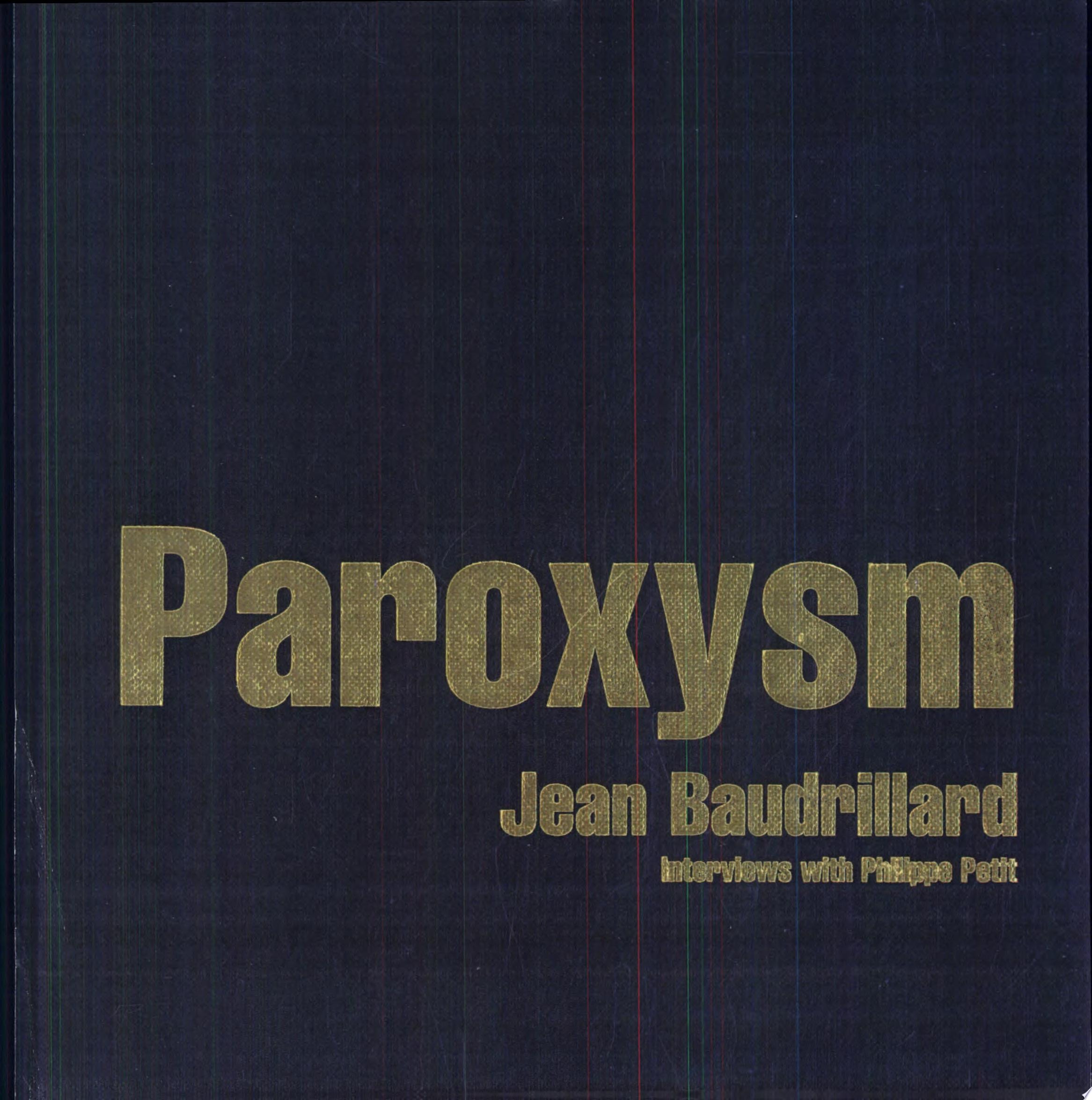 Paroxysm Interviews with Philippe Petit