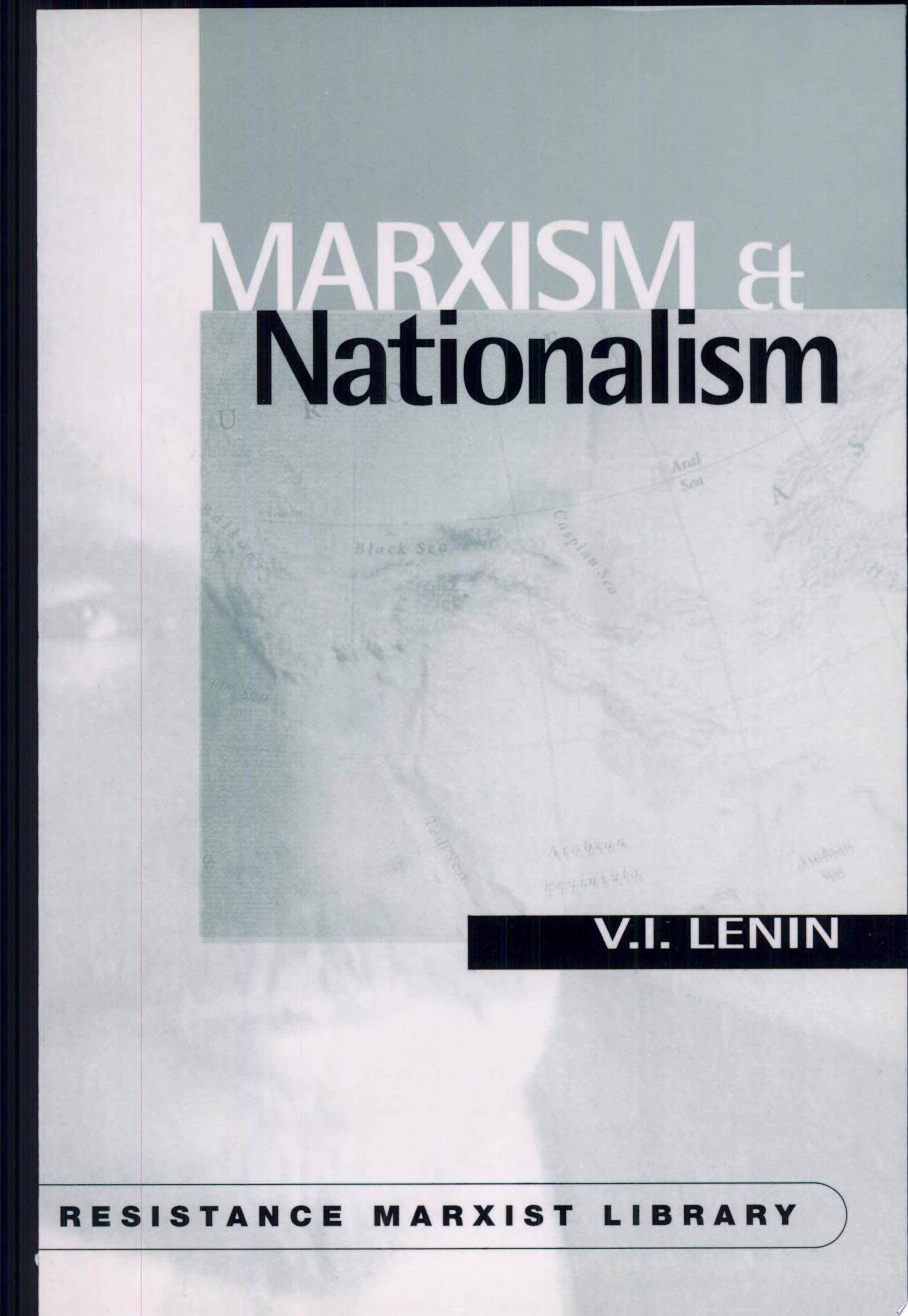 Marxism & Nationalism