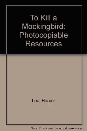 To Kill a Mockingbird Photocopiable Resources