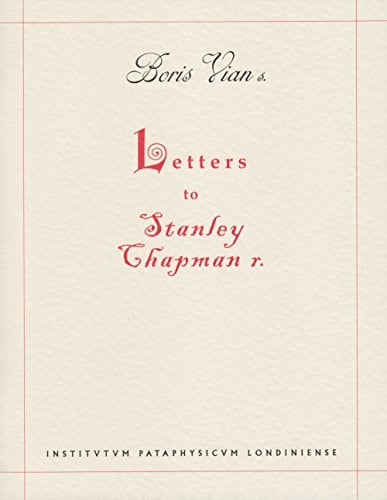 Letters to Stanley Chapman