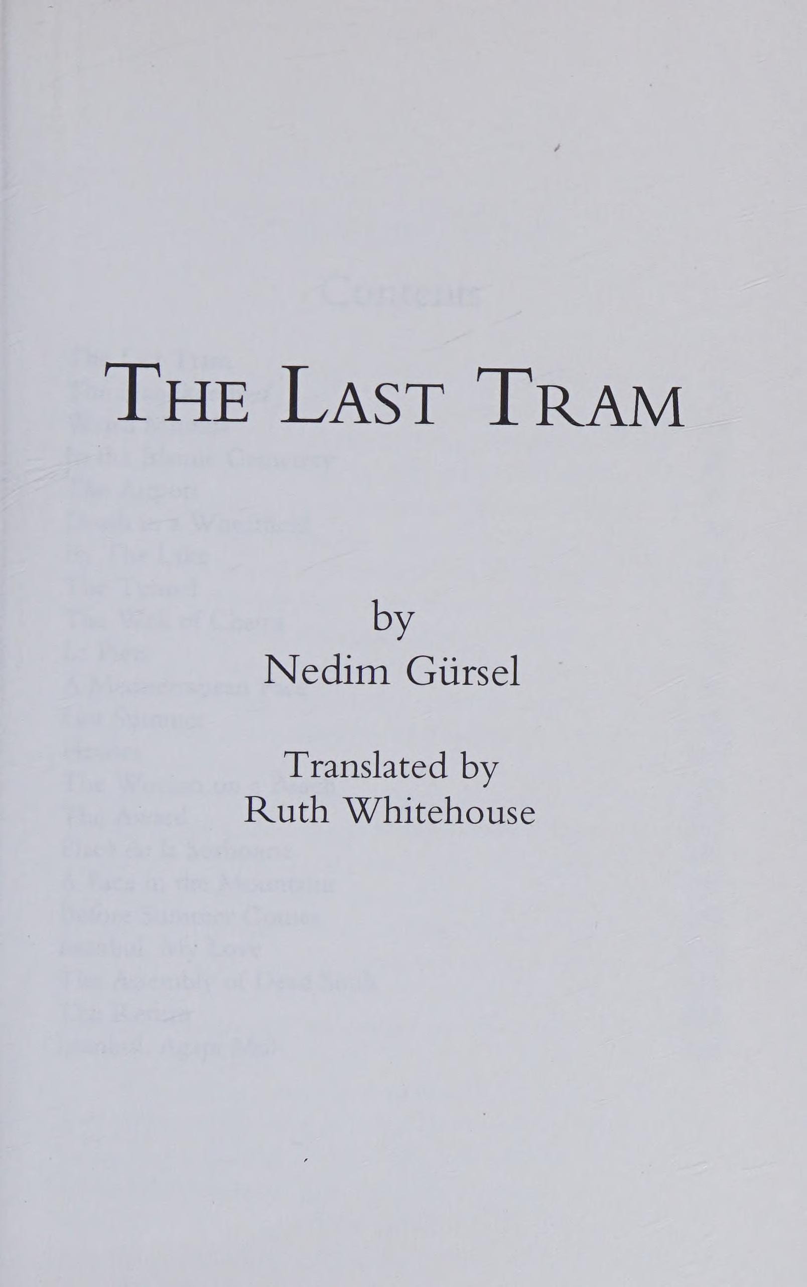 The Last Tram