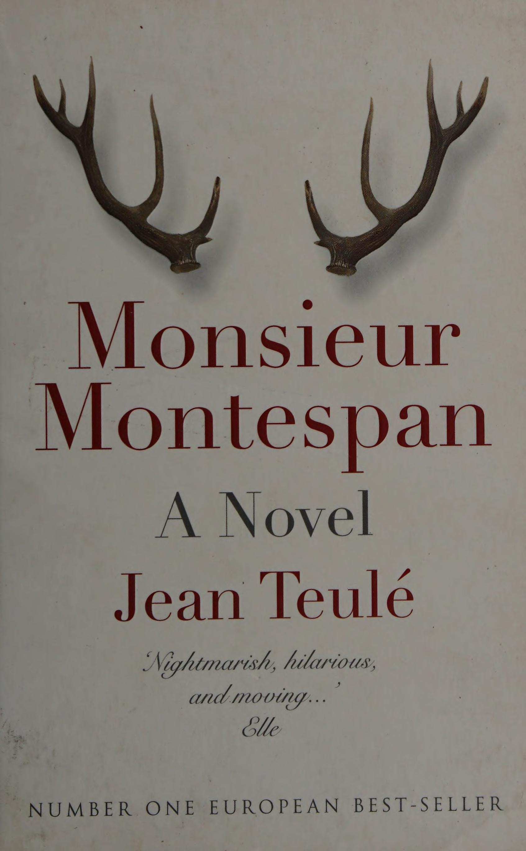 Monsieur Montespan A Novel