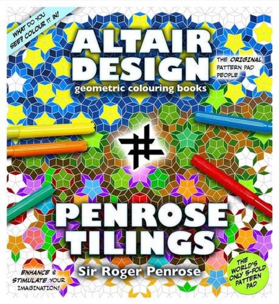 Altair Design Penrose Tilings Colouring Book