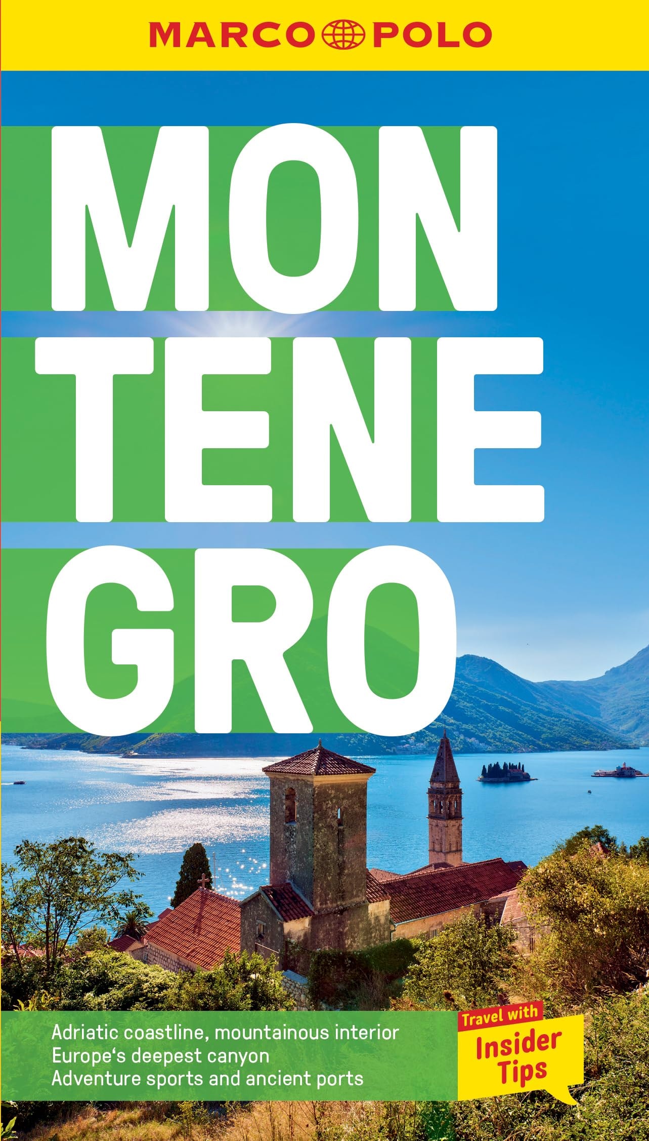 Montenegro Marco Polo Pocket Travel Guide - With Pull Out Map