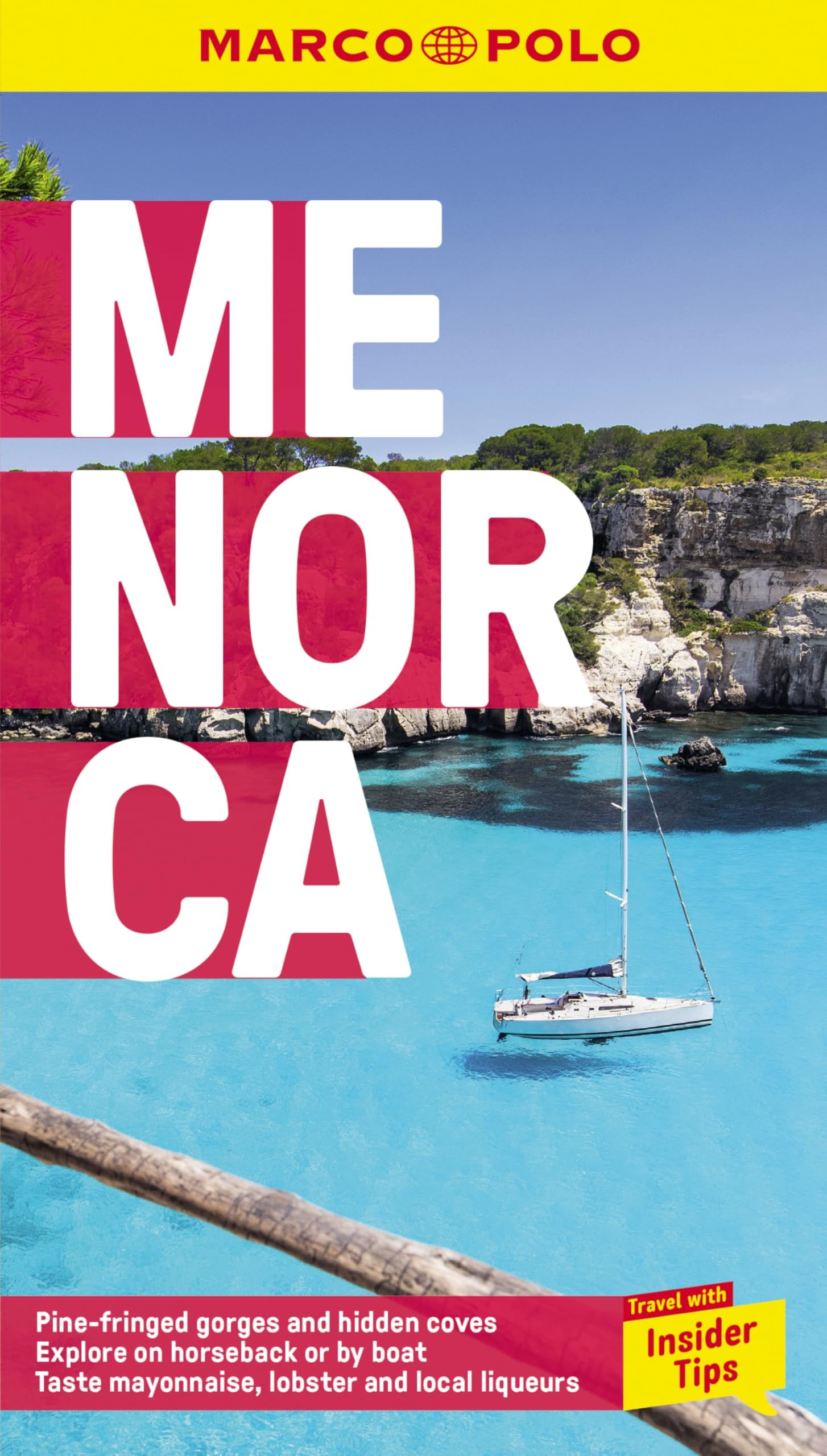 Menorca Marco Polo Pocket Guide Includes Pull-Out Map