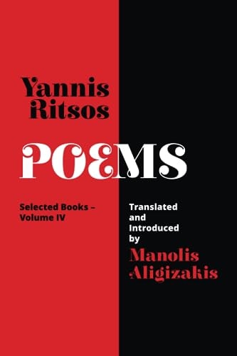 Yannis Ritsos Poems Selected Books