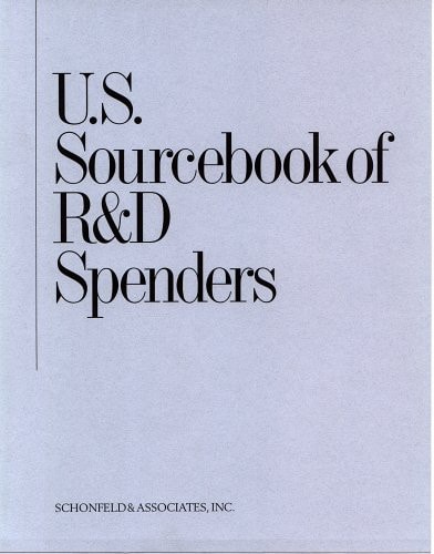 U. S. Sourcebook of R&D Spenders 2005 Edition