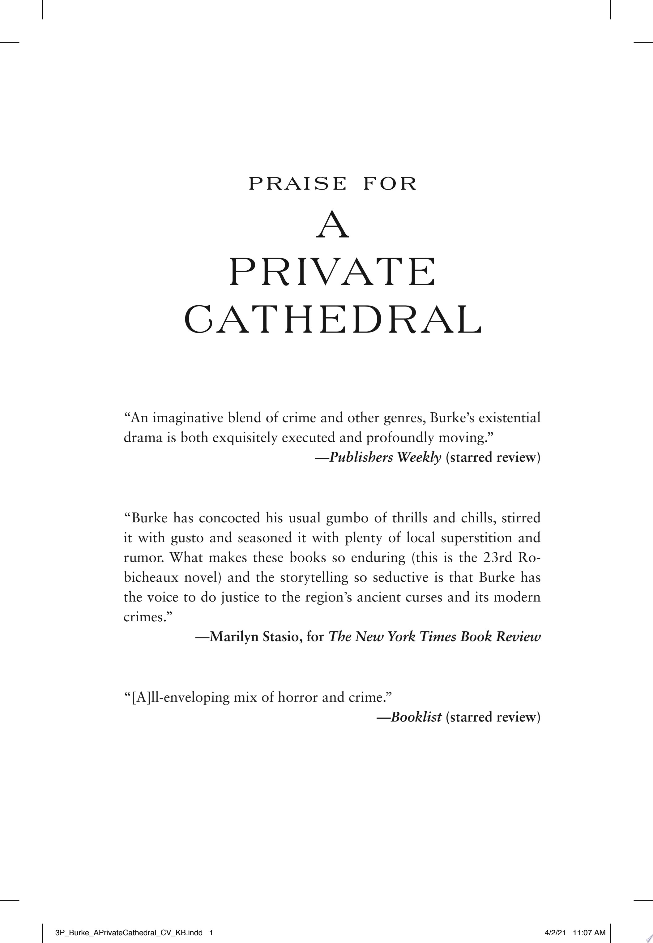 A Private Cathedral
