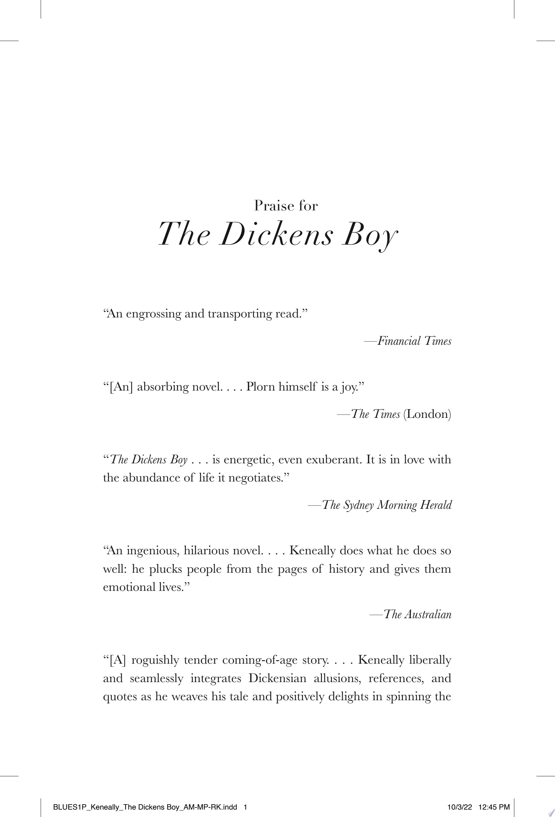 The Dickens Boy