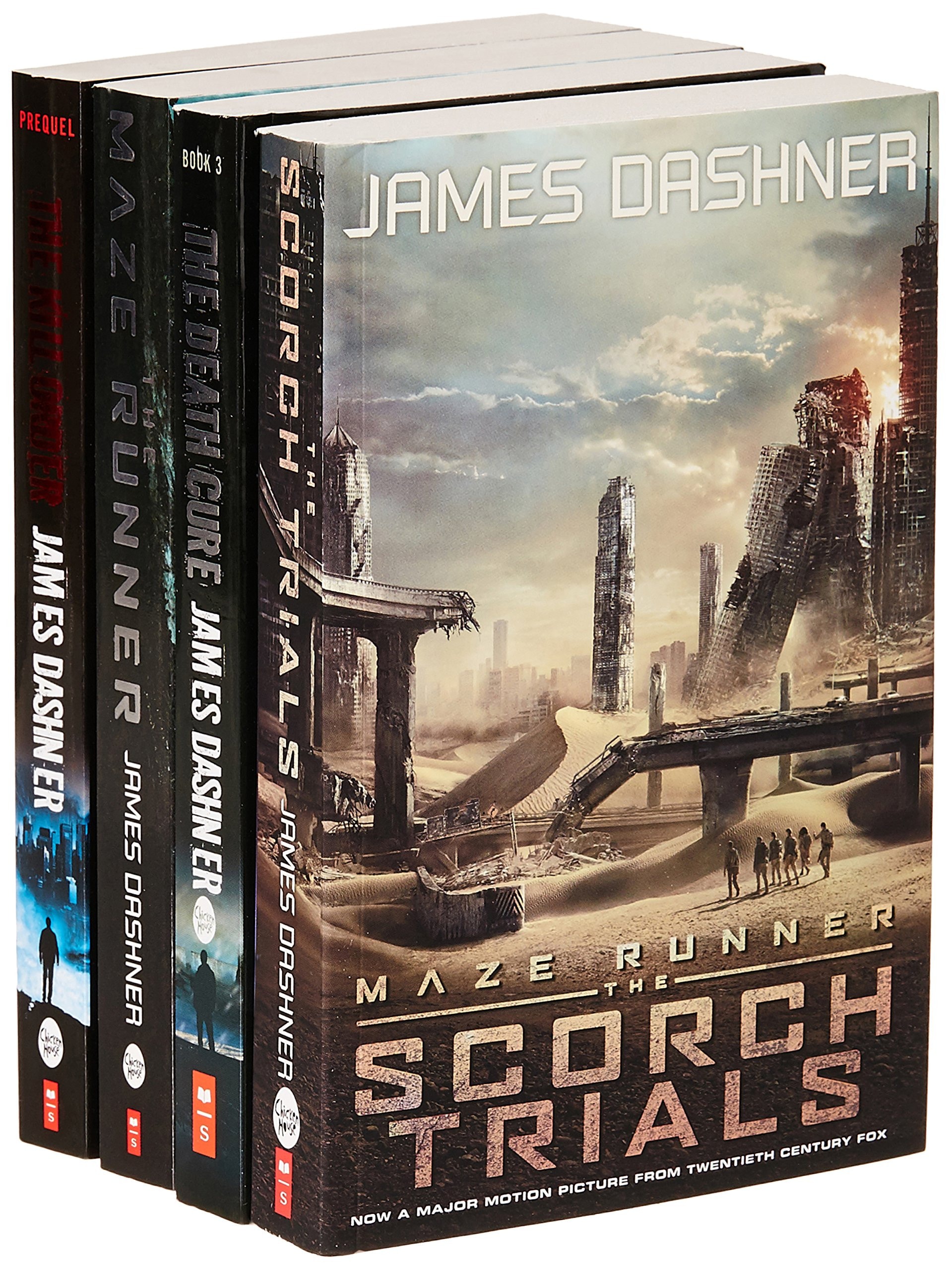 Scholastic India The Maze Runner (Set Of 4 Books) [Product Bundle] [Jan 01, 2016] James Dashner