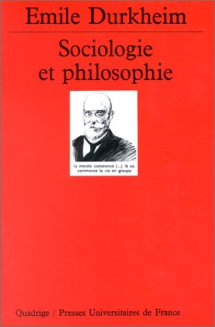Sociologie Et Philosophie
