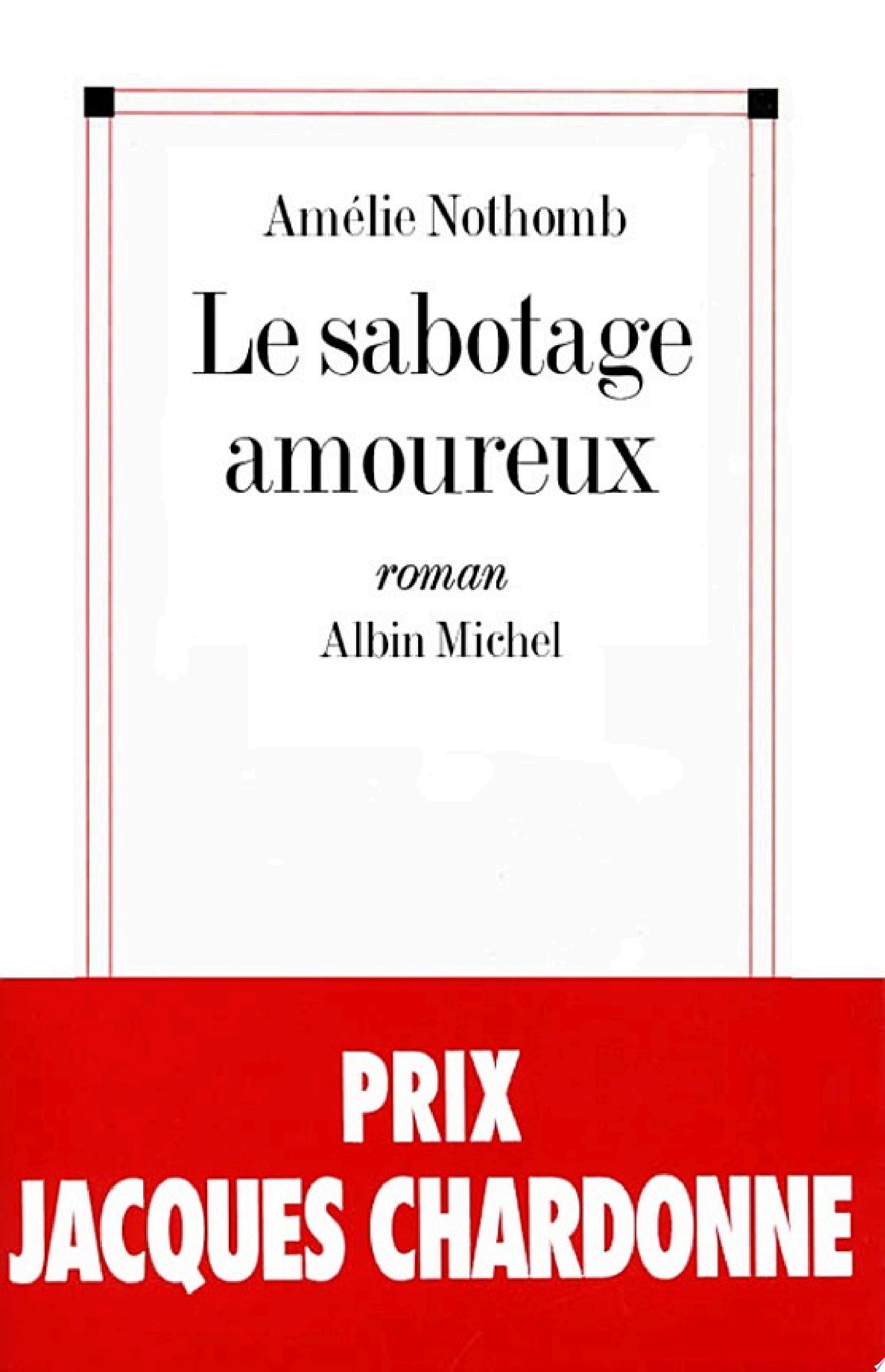 Le sabotage amoureux