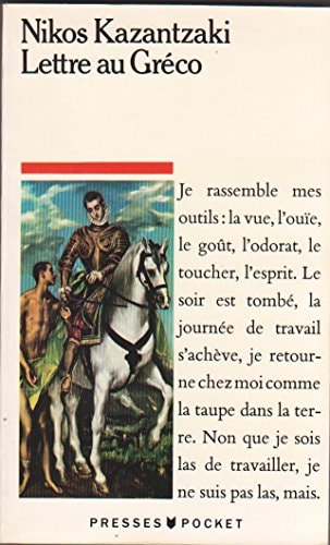 Lettre au Greco : bilan d'une vie